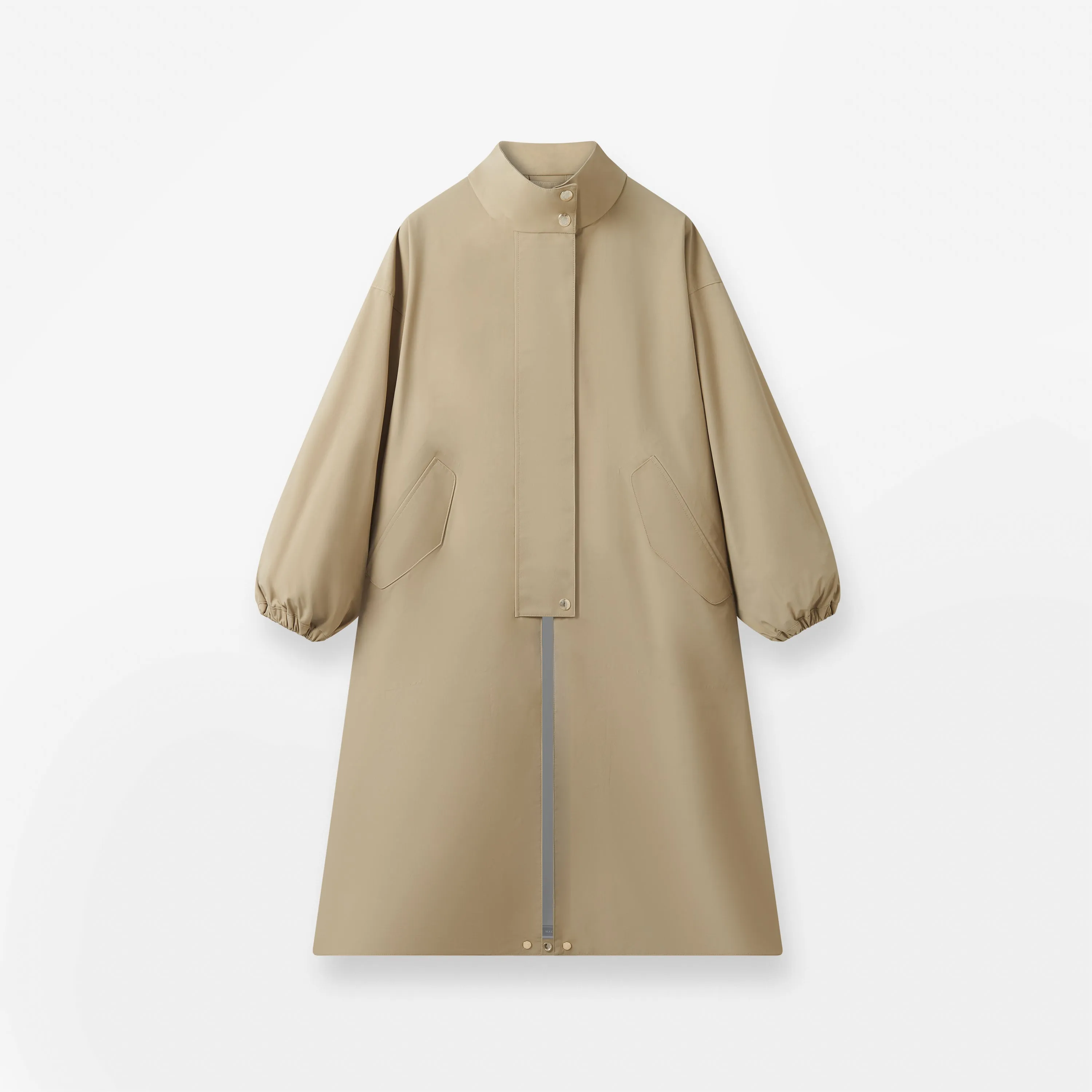 Skye Stand Collar Long Coat sold by Mackintosh