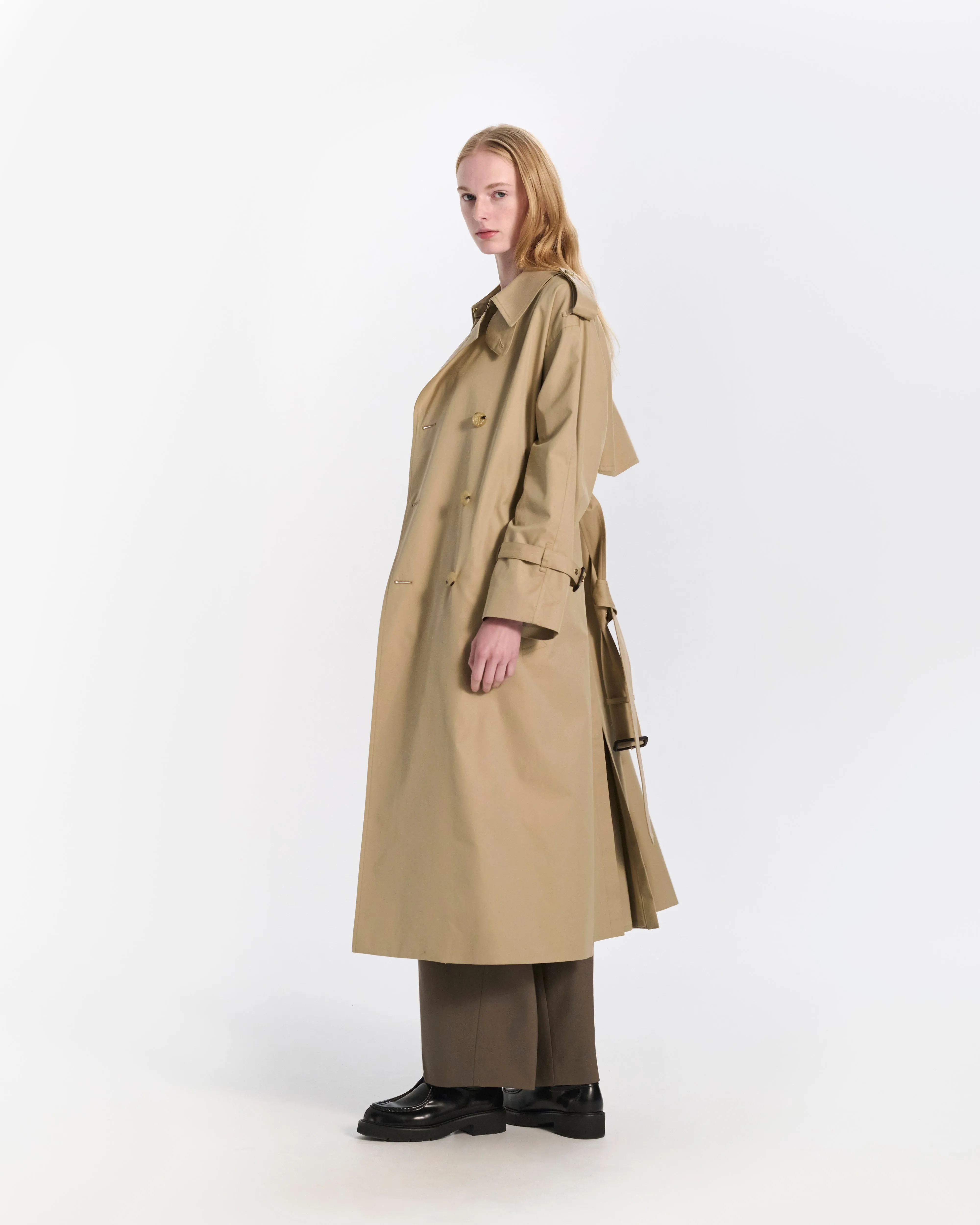 Buckholm Gabardine Trench Coat sold by Mackintosh product image thumbnail 5