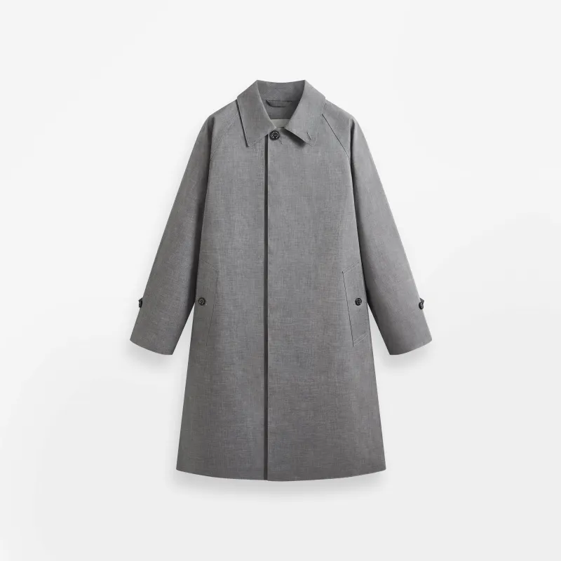 Lauder Rubberised 3/4 Length Oversized Coat sold by Mackintosh