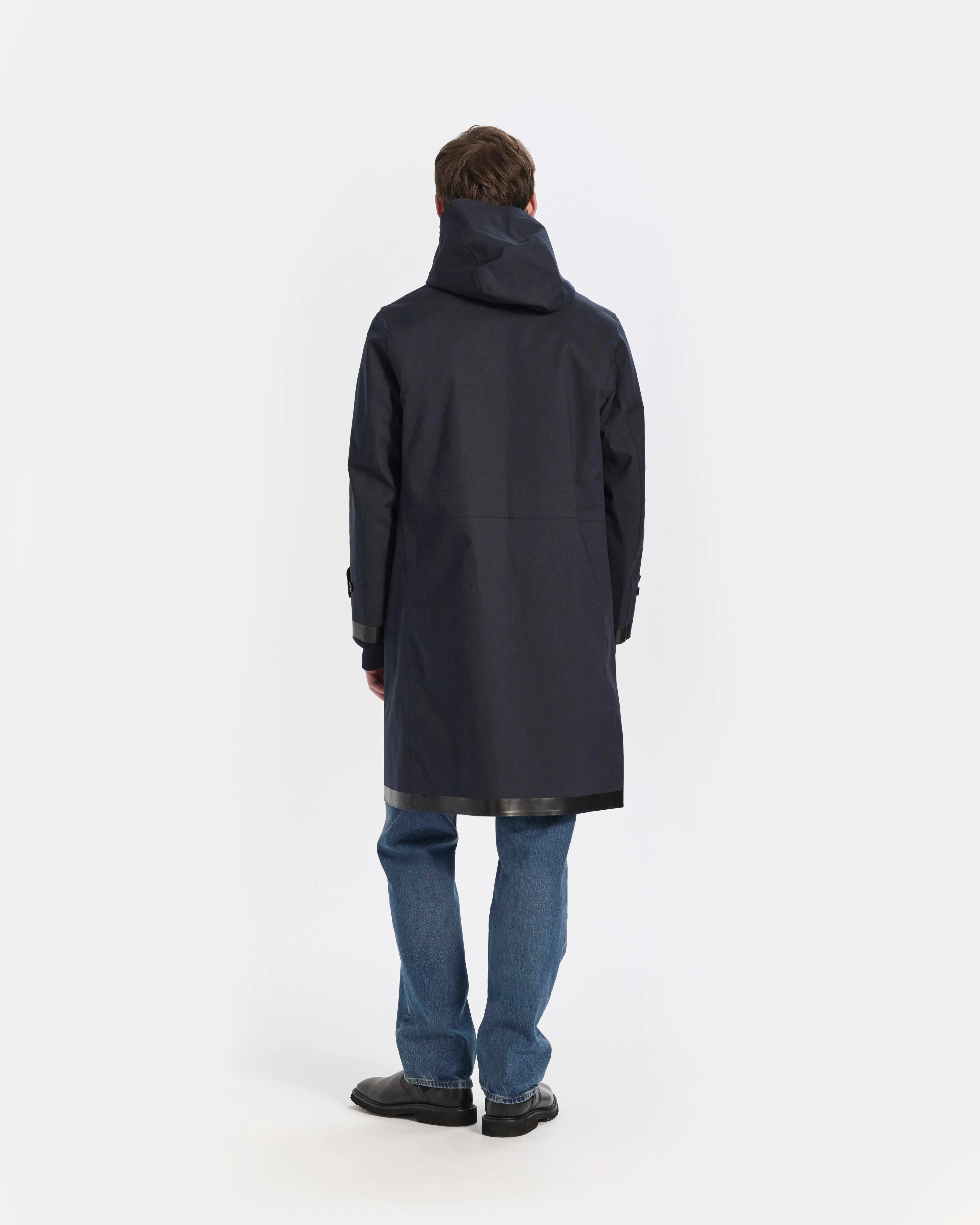 Kirkton Rubberised Hooded 3/4 Length Coat sold by Mackintosh product image thumbnail 4