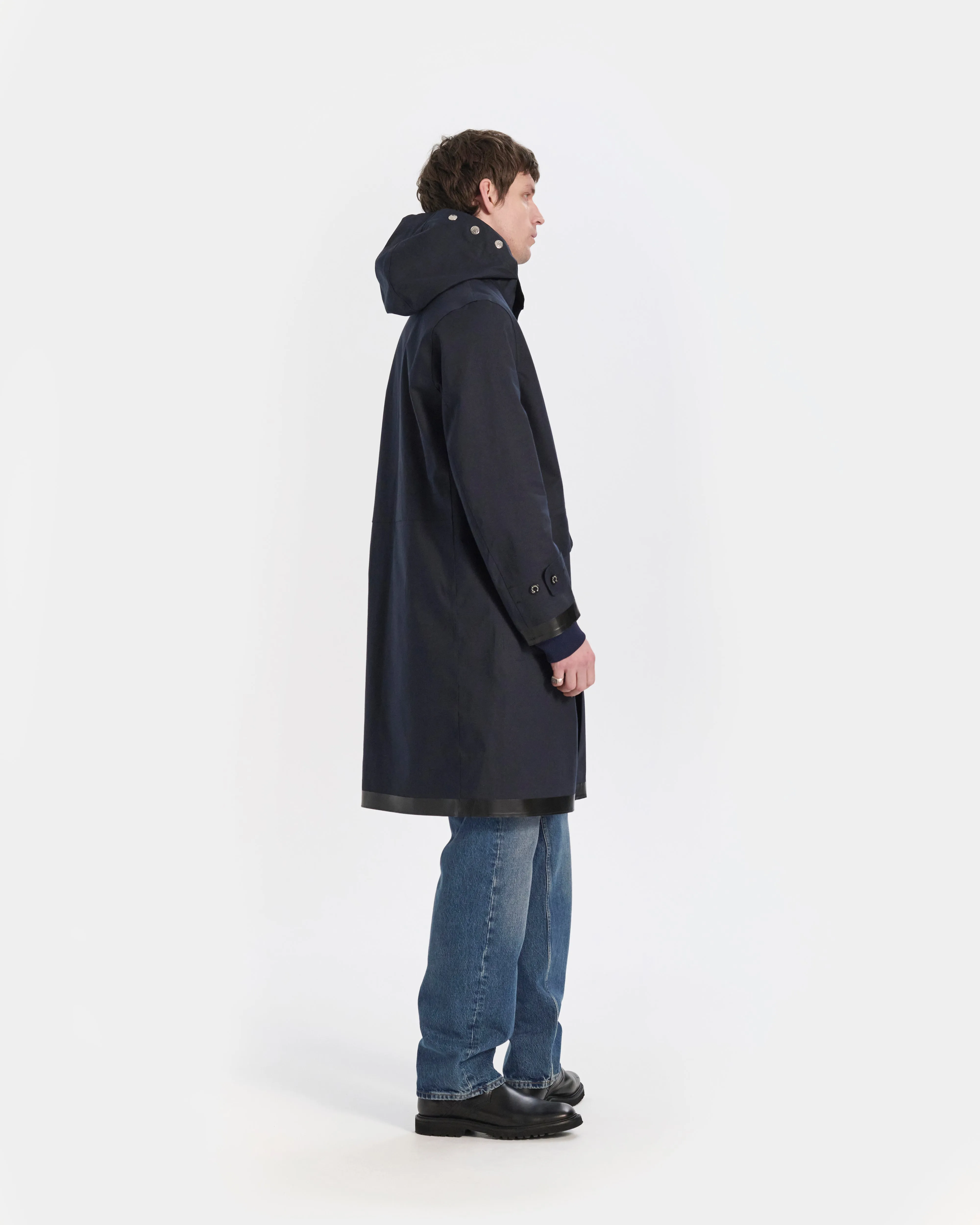 Kirkton Rubberised Hooded 3/4 Length Coat sold by Mackintosh product image thumbnail 3