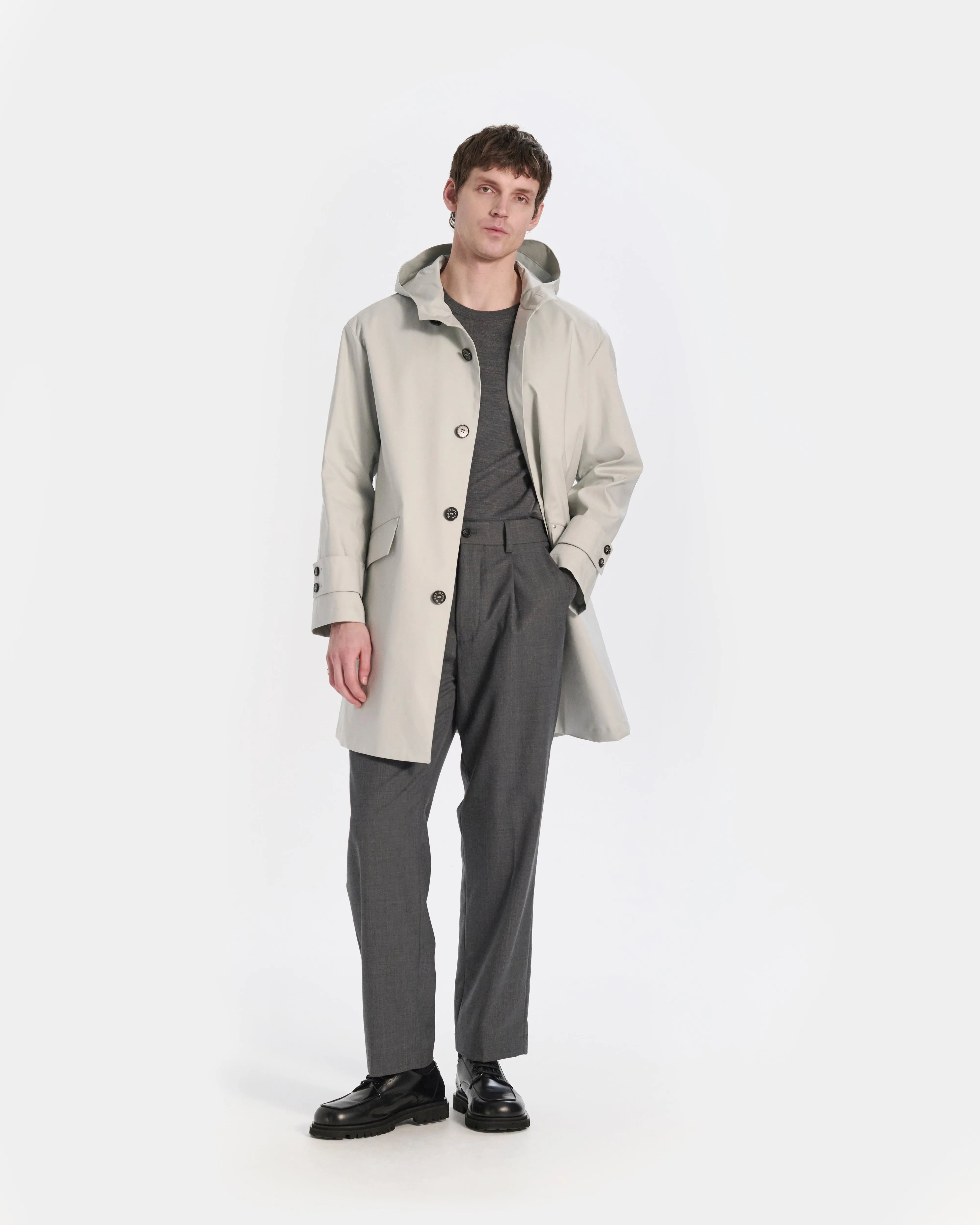 Humbie Raintec Mid Length Hooded Coat sold by Mackintosh product image thumbnail 2