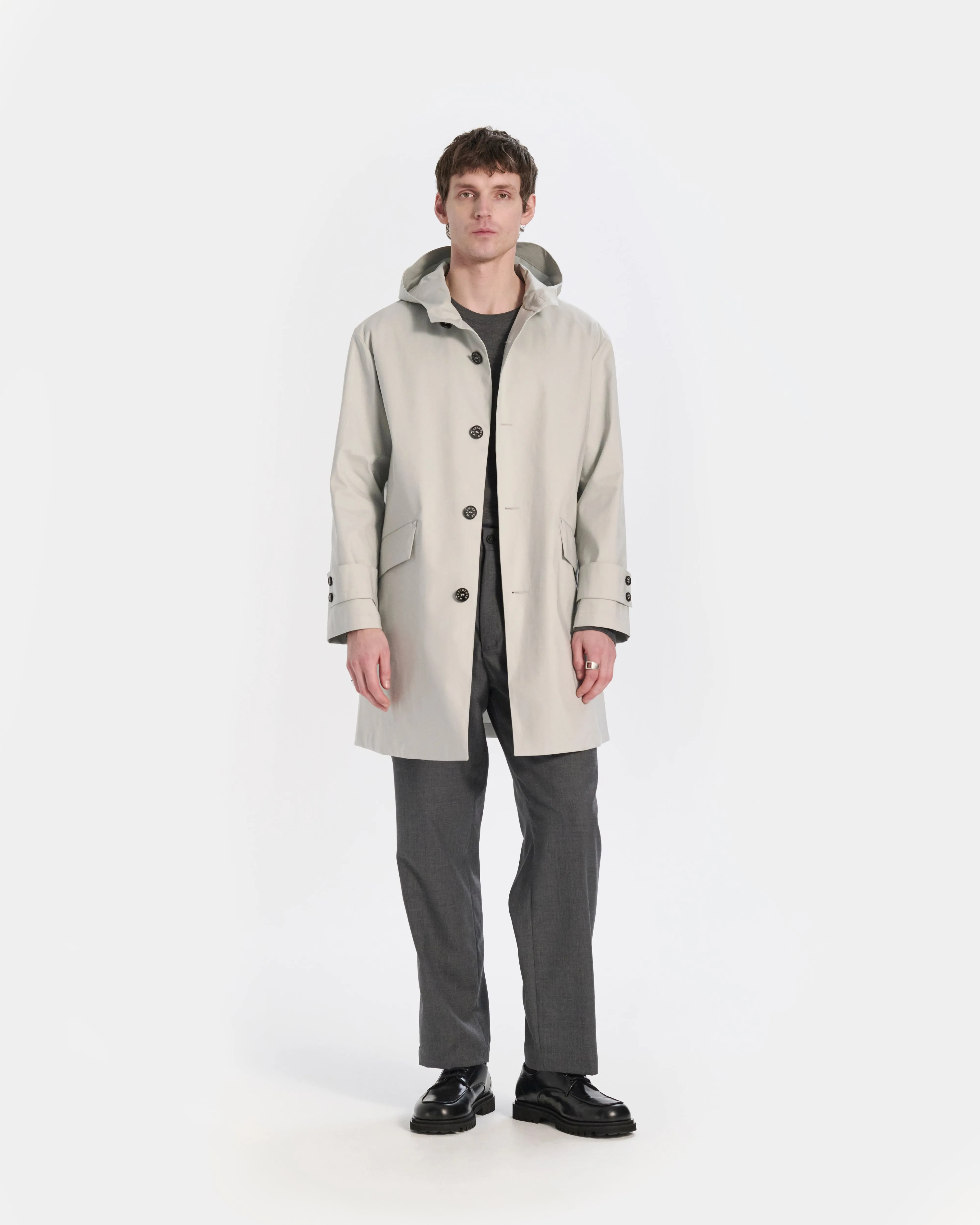 Humbie Raintec Mid Length Hooded Coat sold by Mackintosh product image thumbnail 3