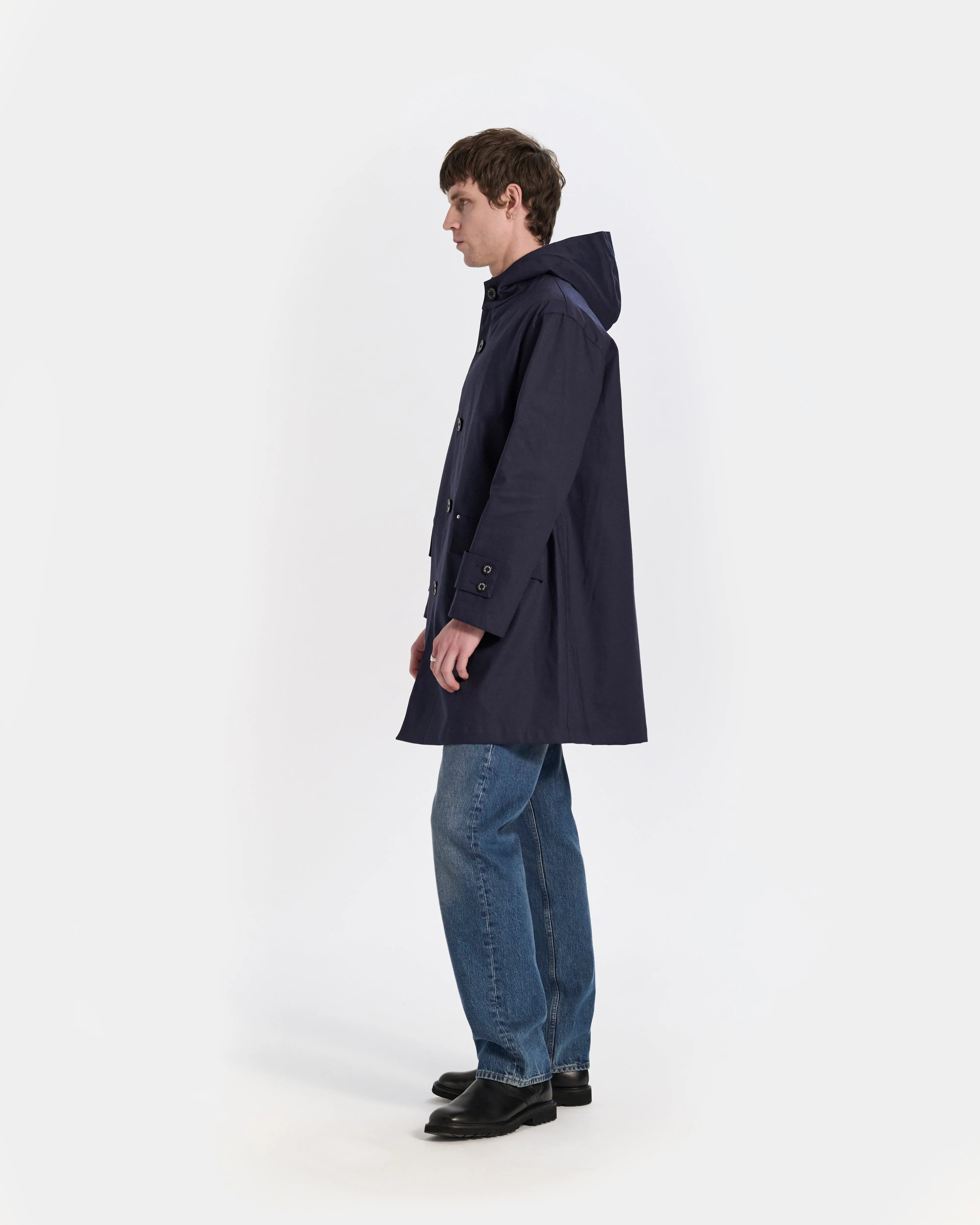 Humbie Raintec Mid Length Hooded Coat sold by Mackintosh product image thumbnail 5