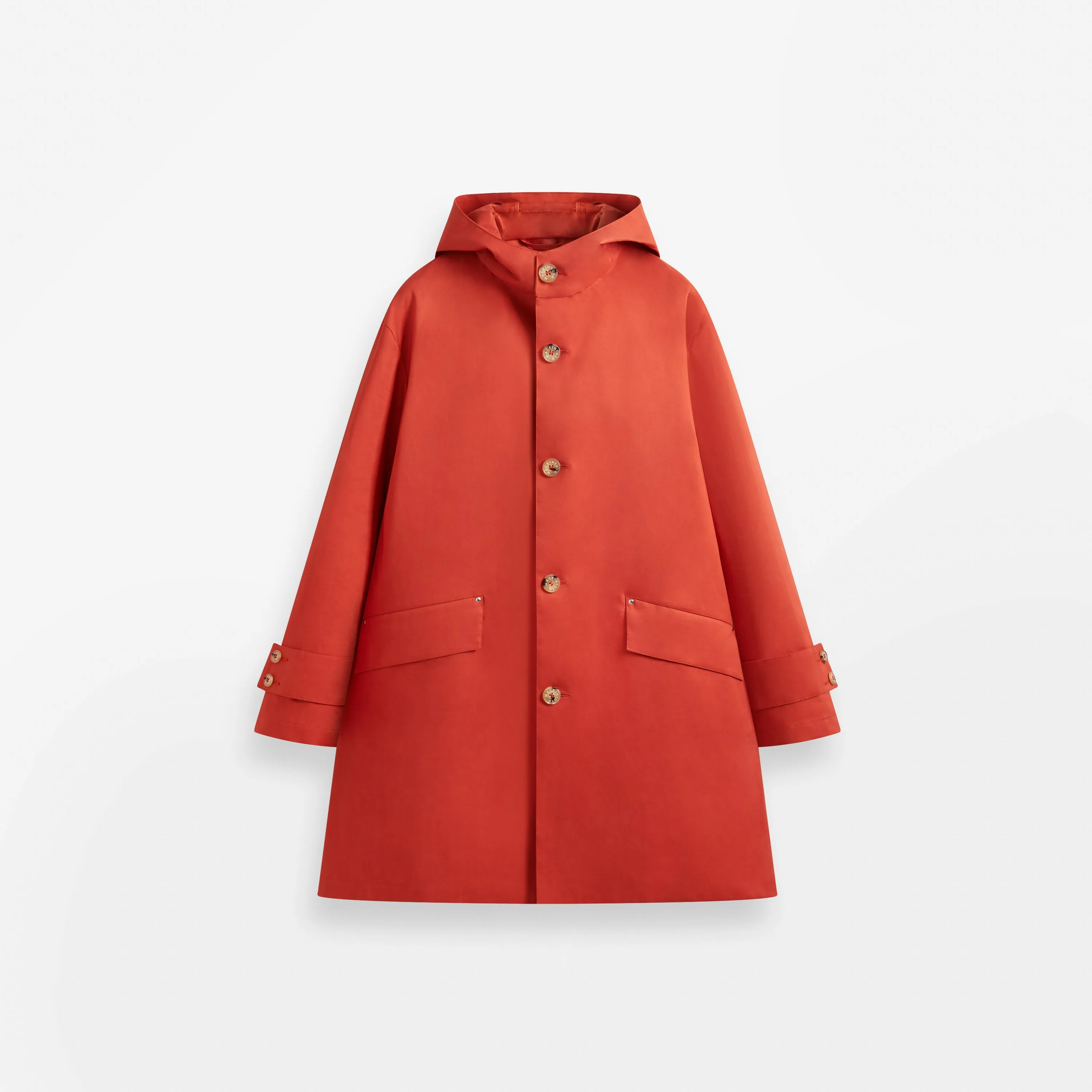 Humbie Raintec Mid Length Hooded Coat sold by Mackintosh