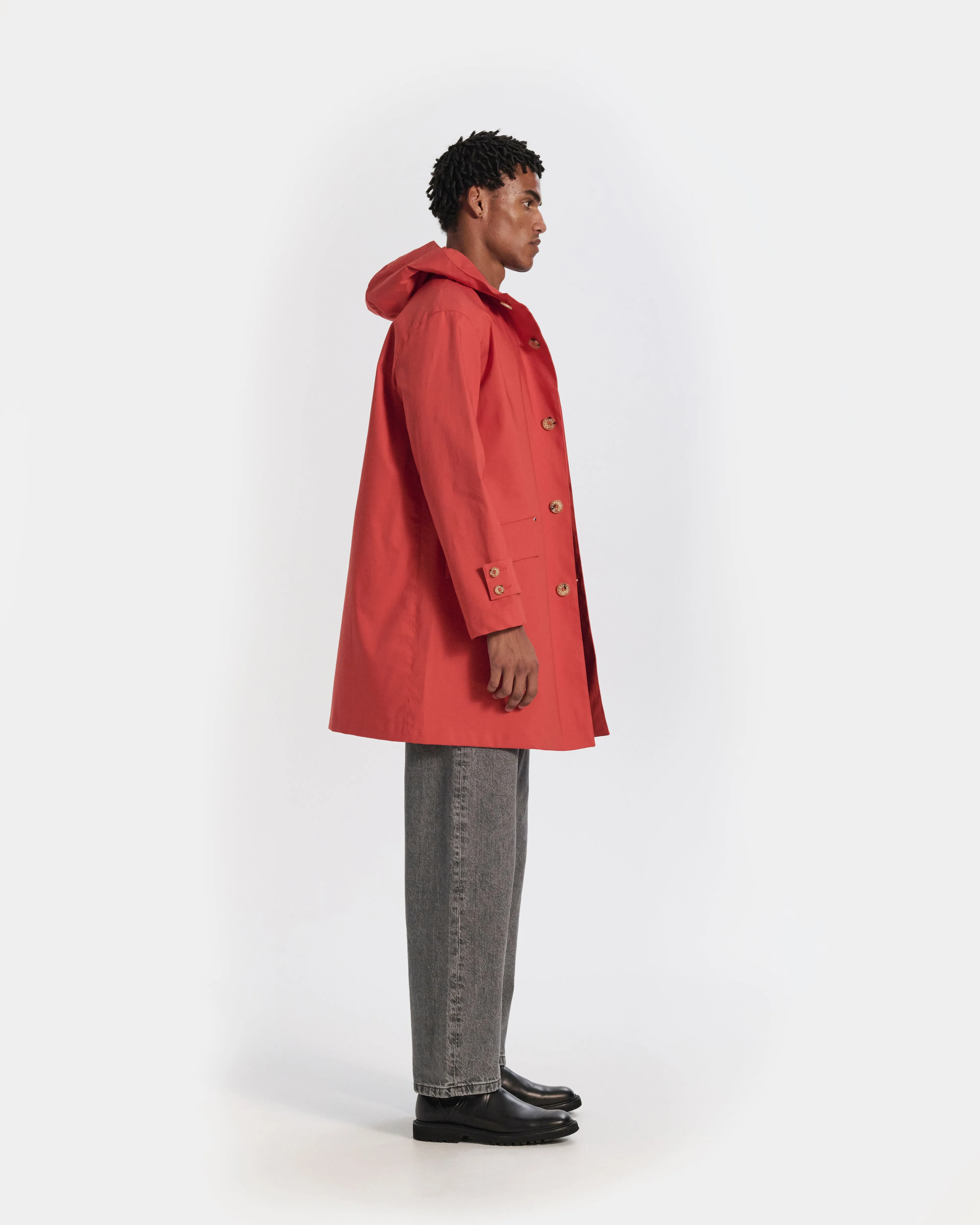 Humbie Raintec Mid Length Hooded Coat sold by Mackintosh product image thumbnail 5