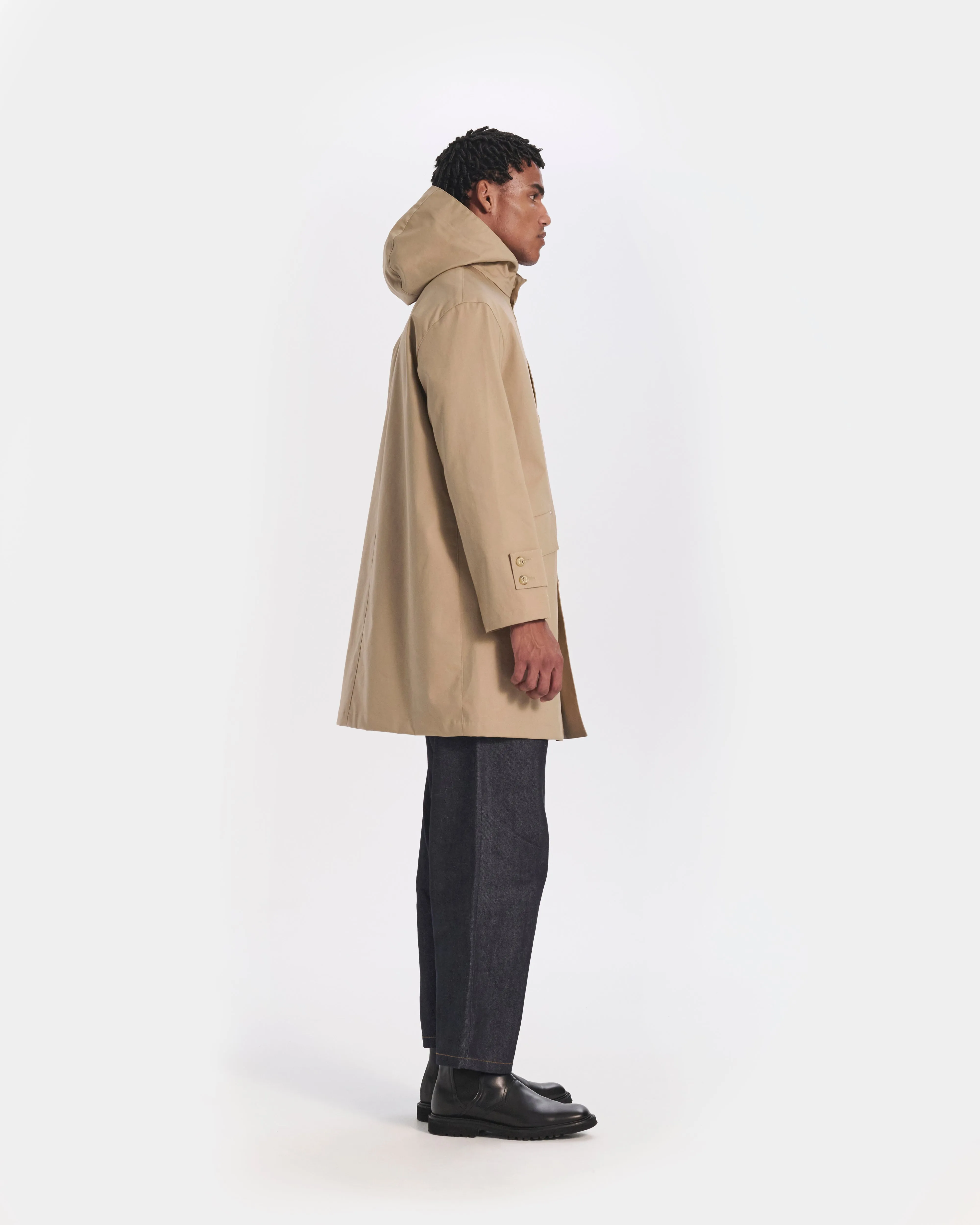 Humbie Raintec Mid Length Hooded Coat sold by Mackintosh product image thumbnail 5