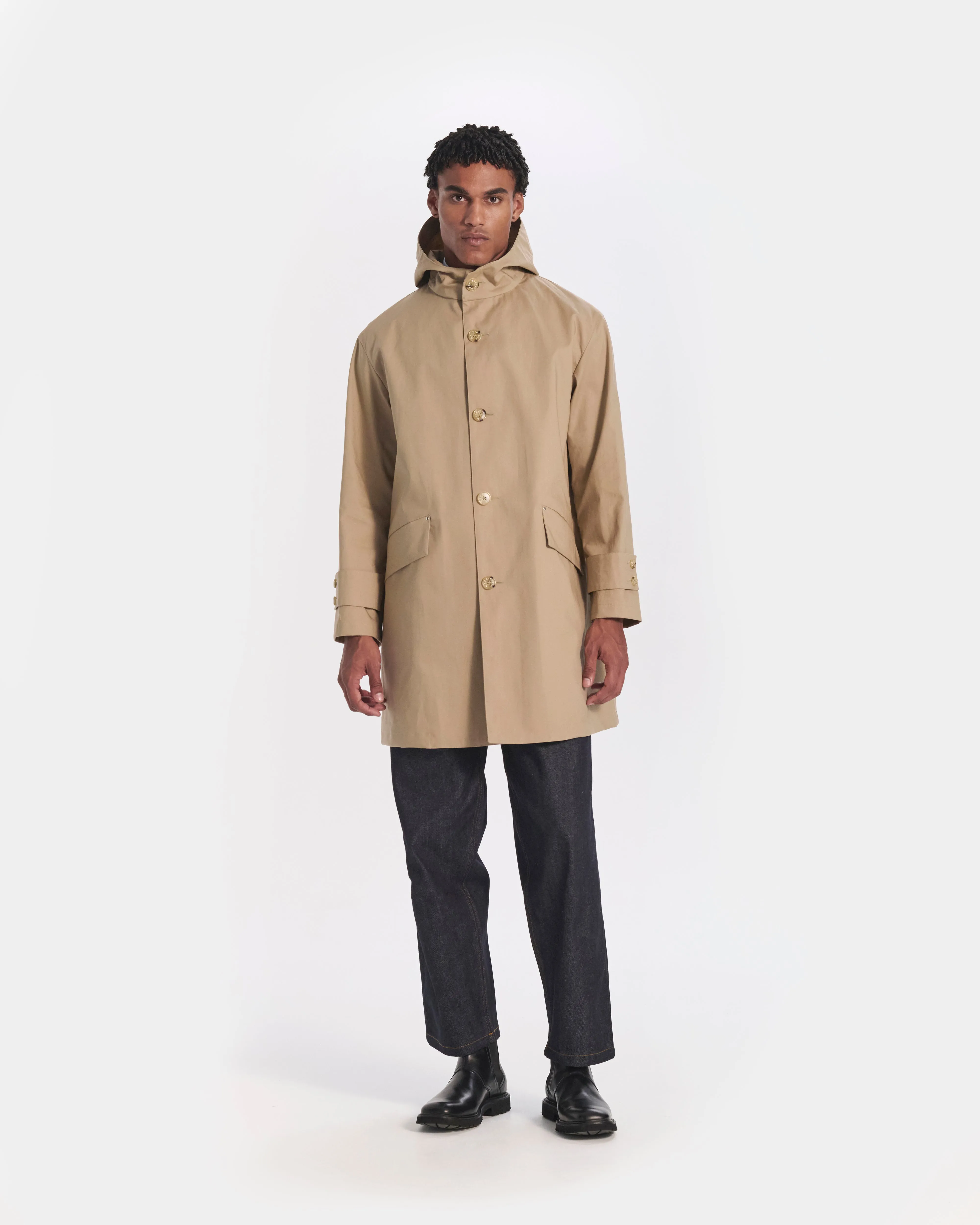 Humbie Raintec Mid Length Hooded Coat sold by Mackintosh product image thumbnail 2