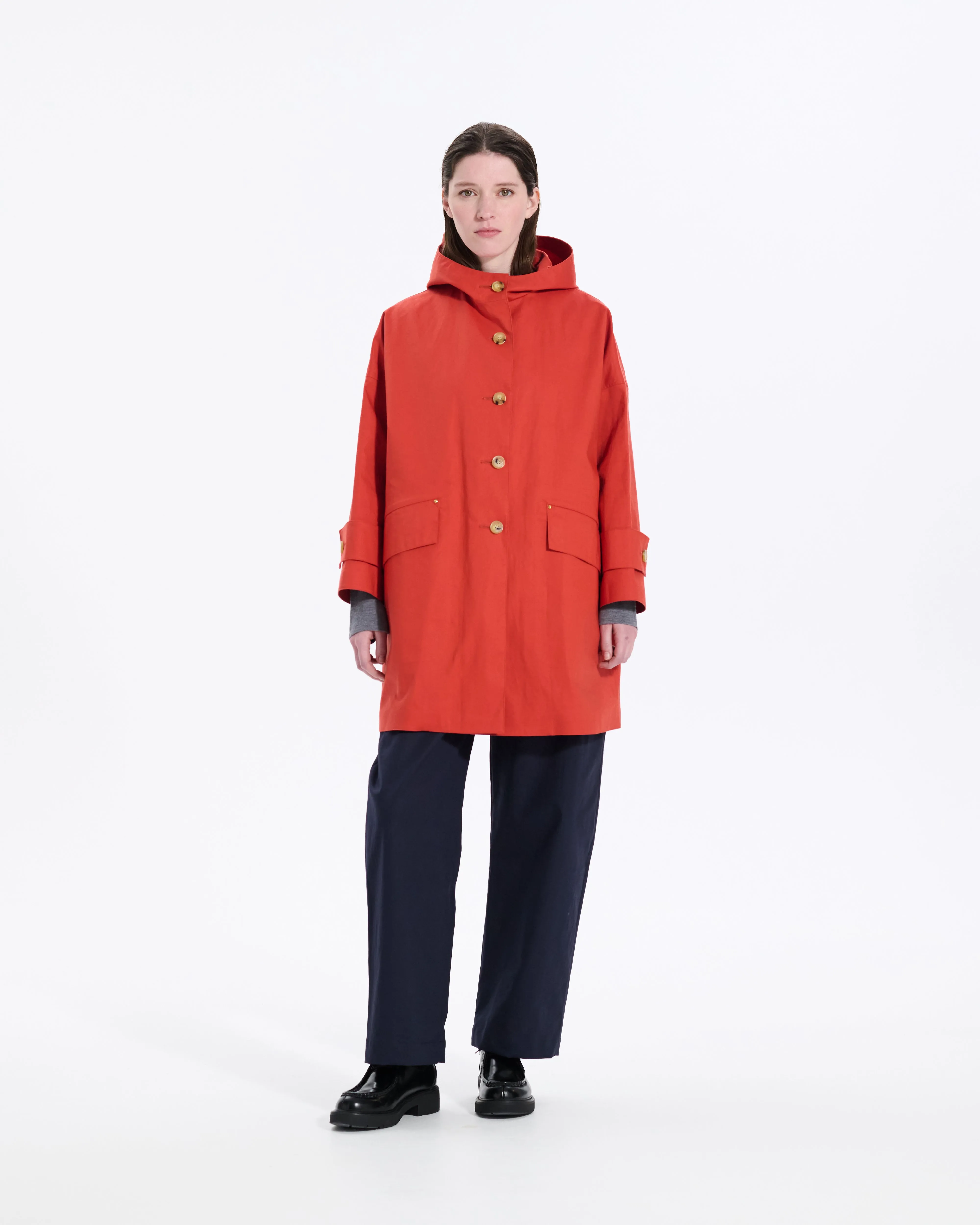 Humbie Raintec Hooded Coat sold by Mackintosh product image thumbnail 2