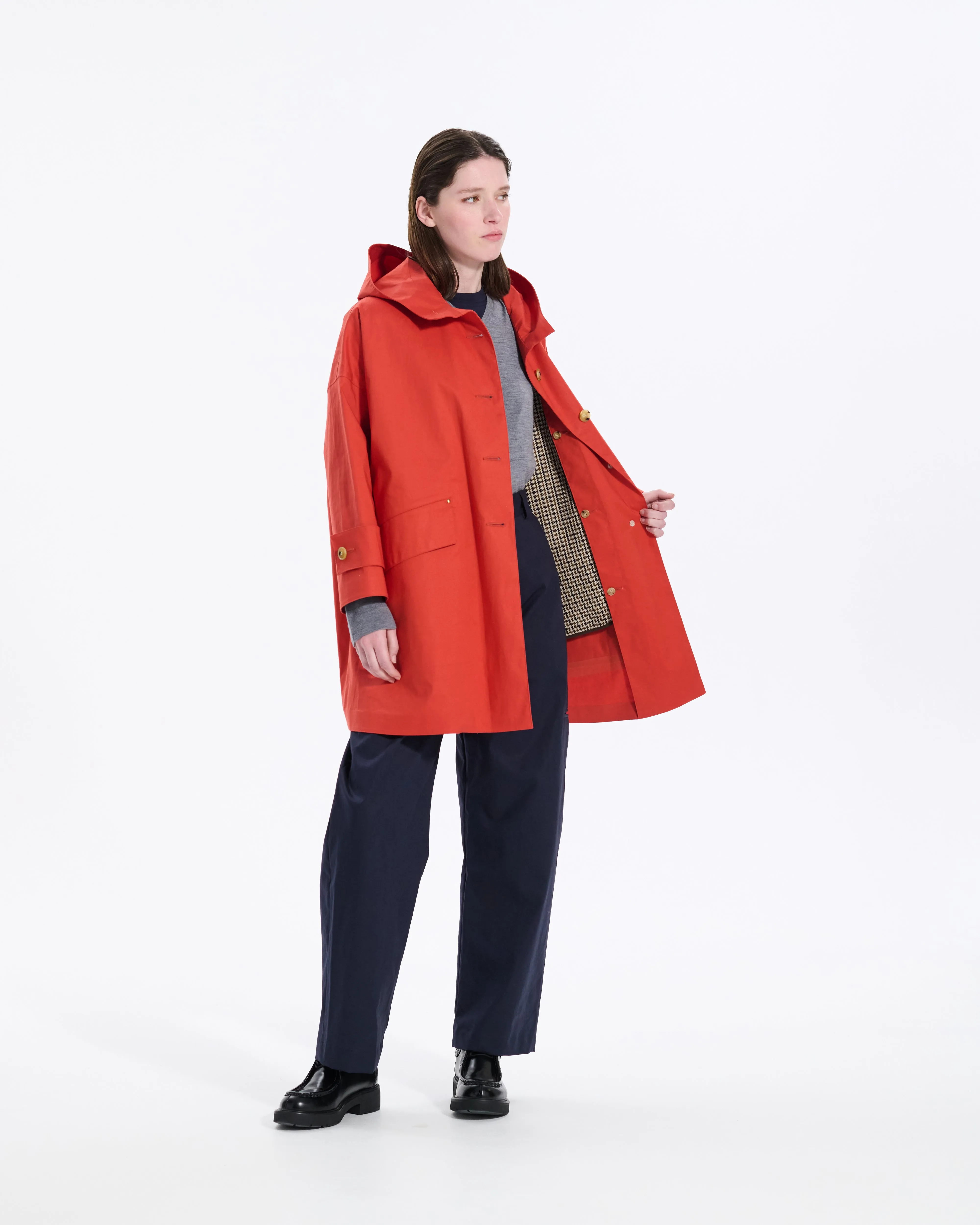 Humbie Raintec Hooded Coat sold by Mackintosh product image thumbnail 3