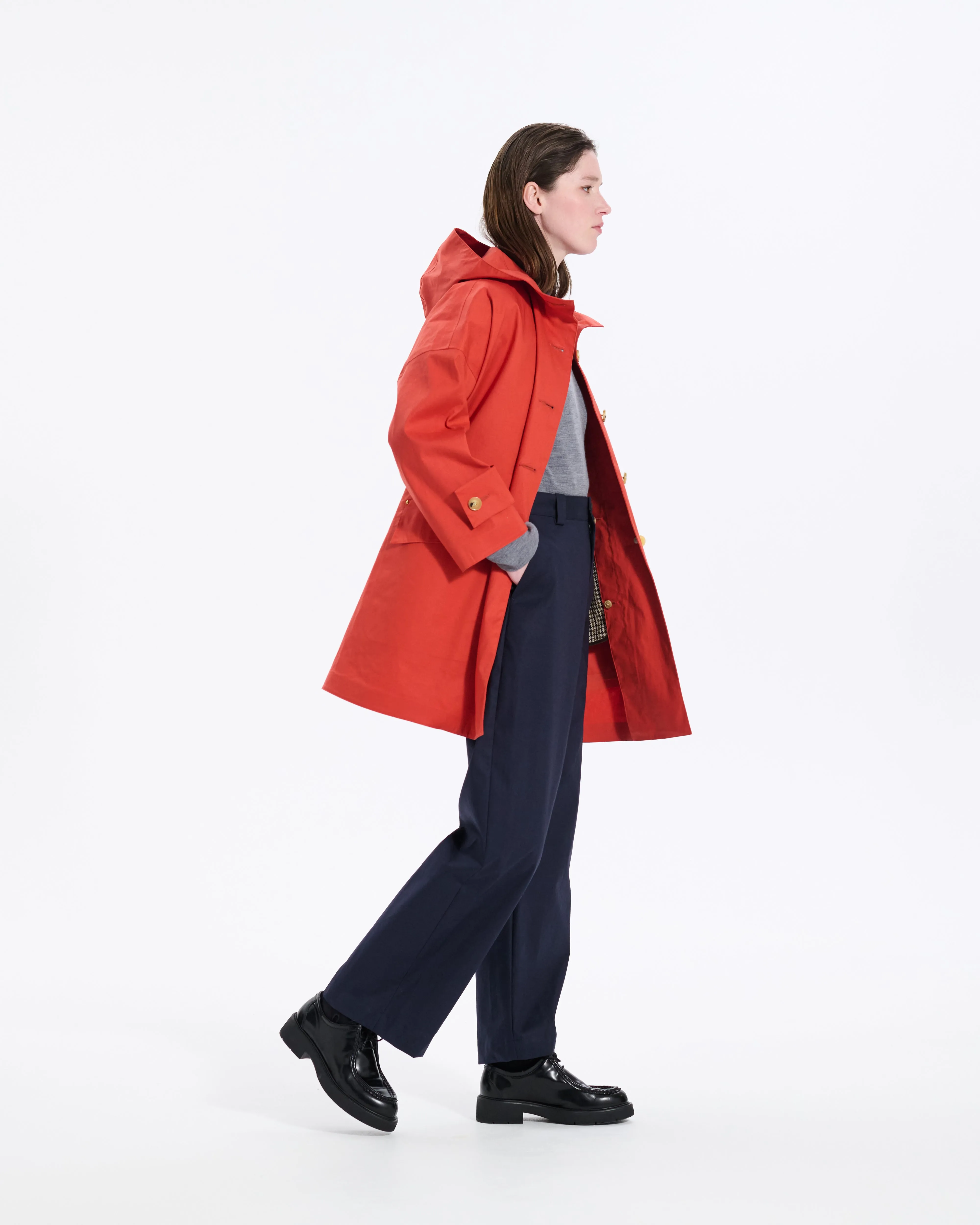 Humbie Raintec Hooded Coat sold by Mackintosh product image thumbnail 4