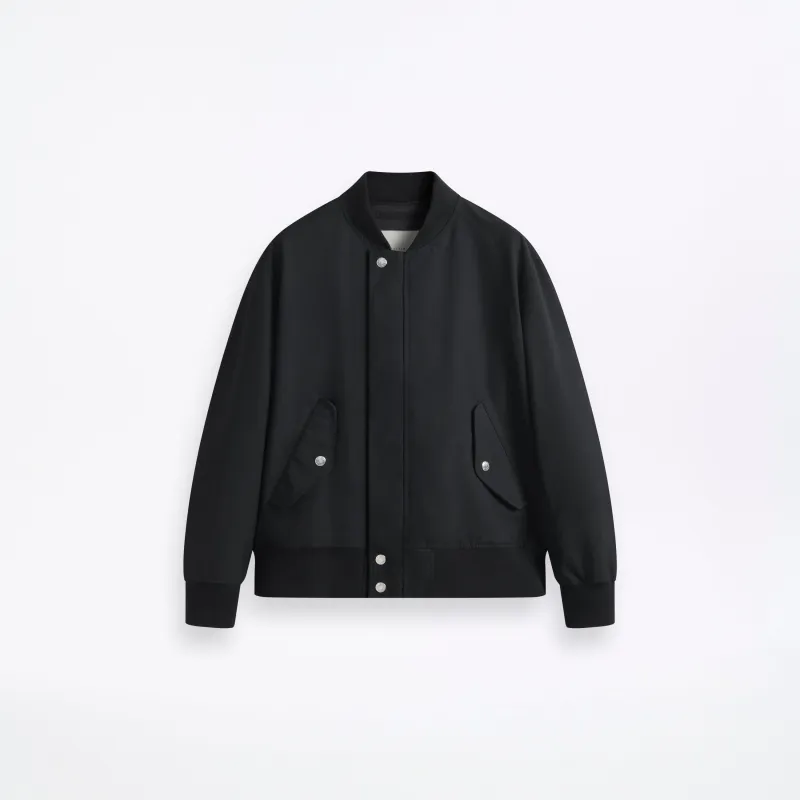 Saughtree Fox Brothers Wool Bomber Jacket sold by Mackintosh