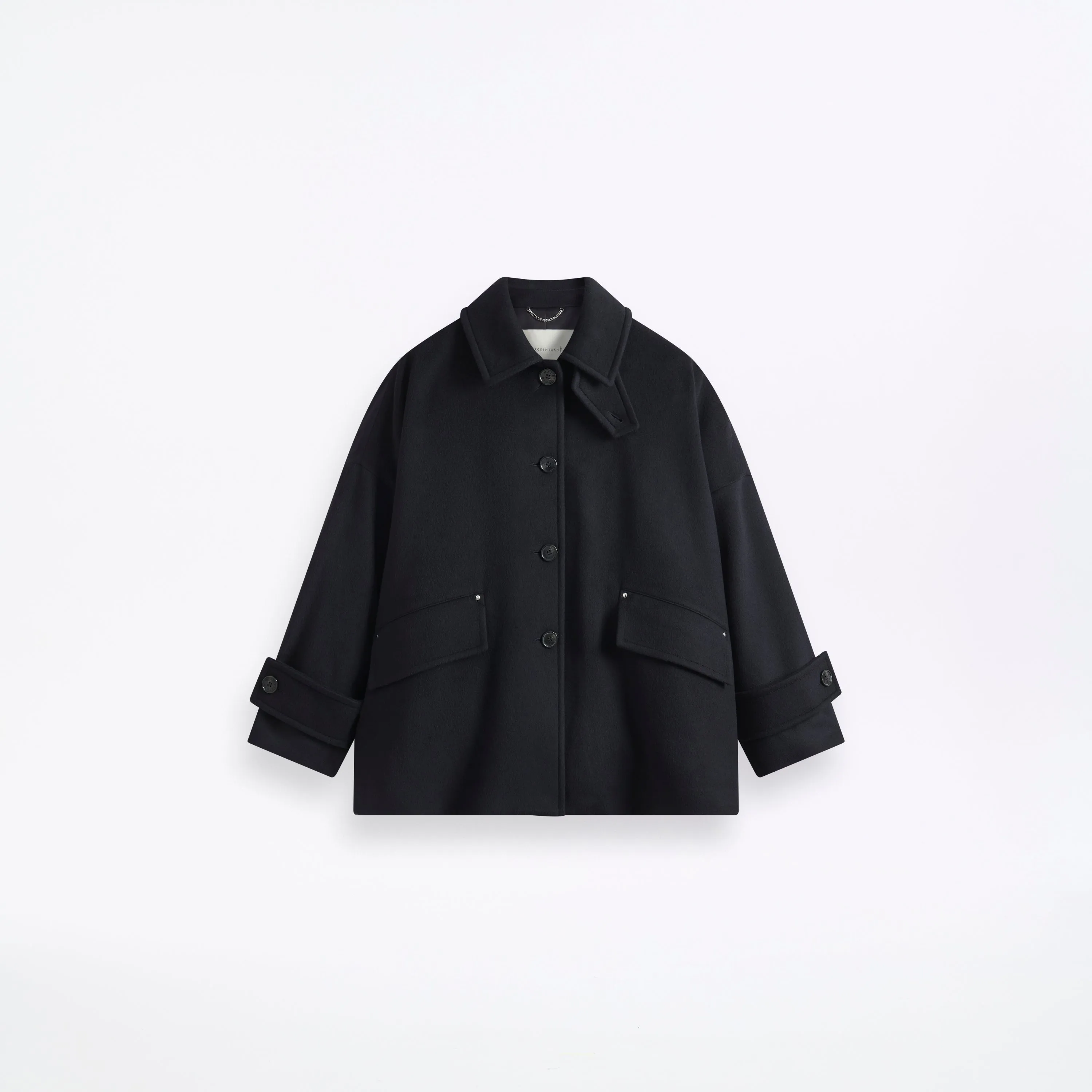 Humbie Wool Cashmere Blend Short Coat sold by Mackintosh product image thumbnail 2