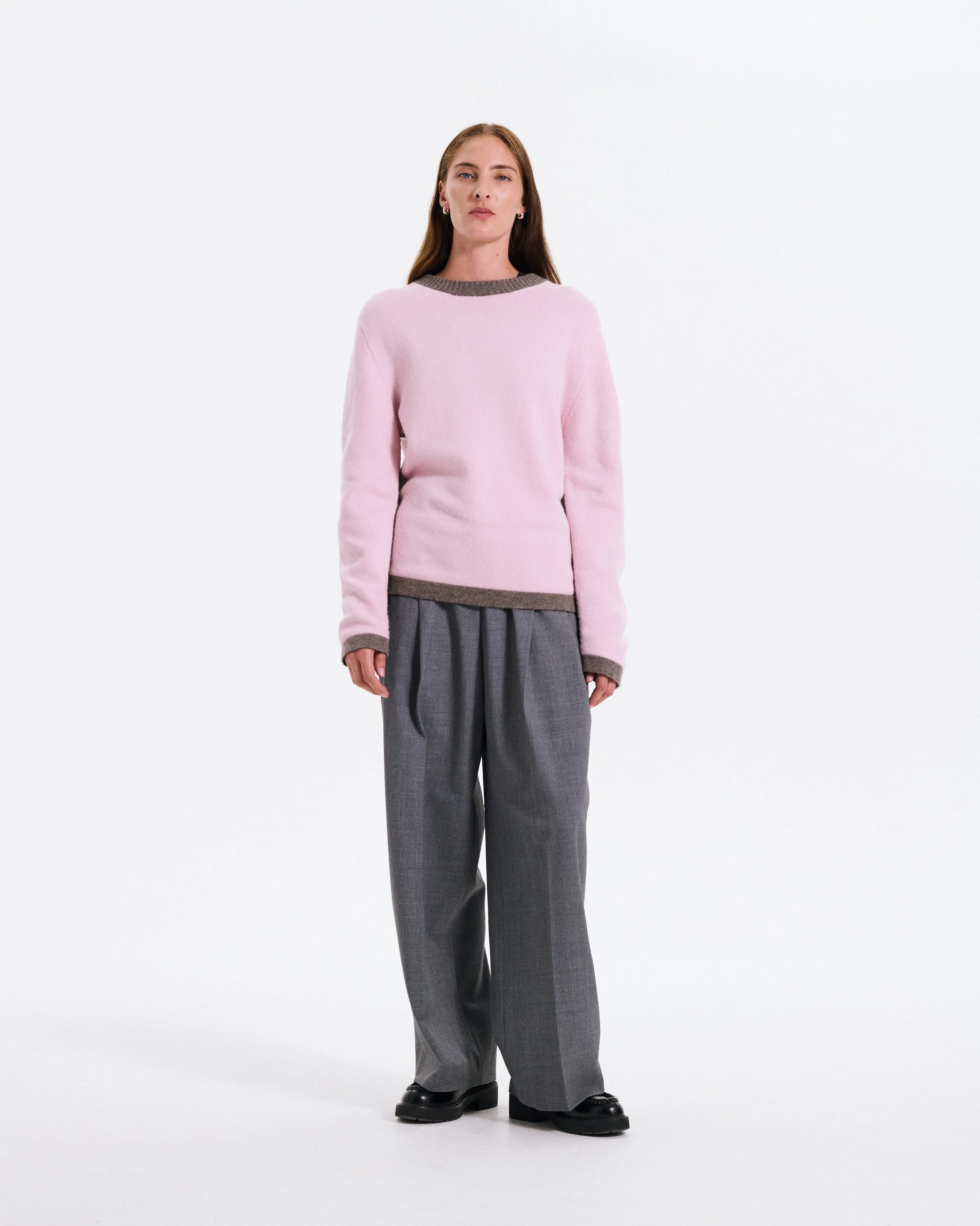 Cashmere Round-neck Jumper sold by Mackintosh product image thumbnail 2