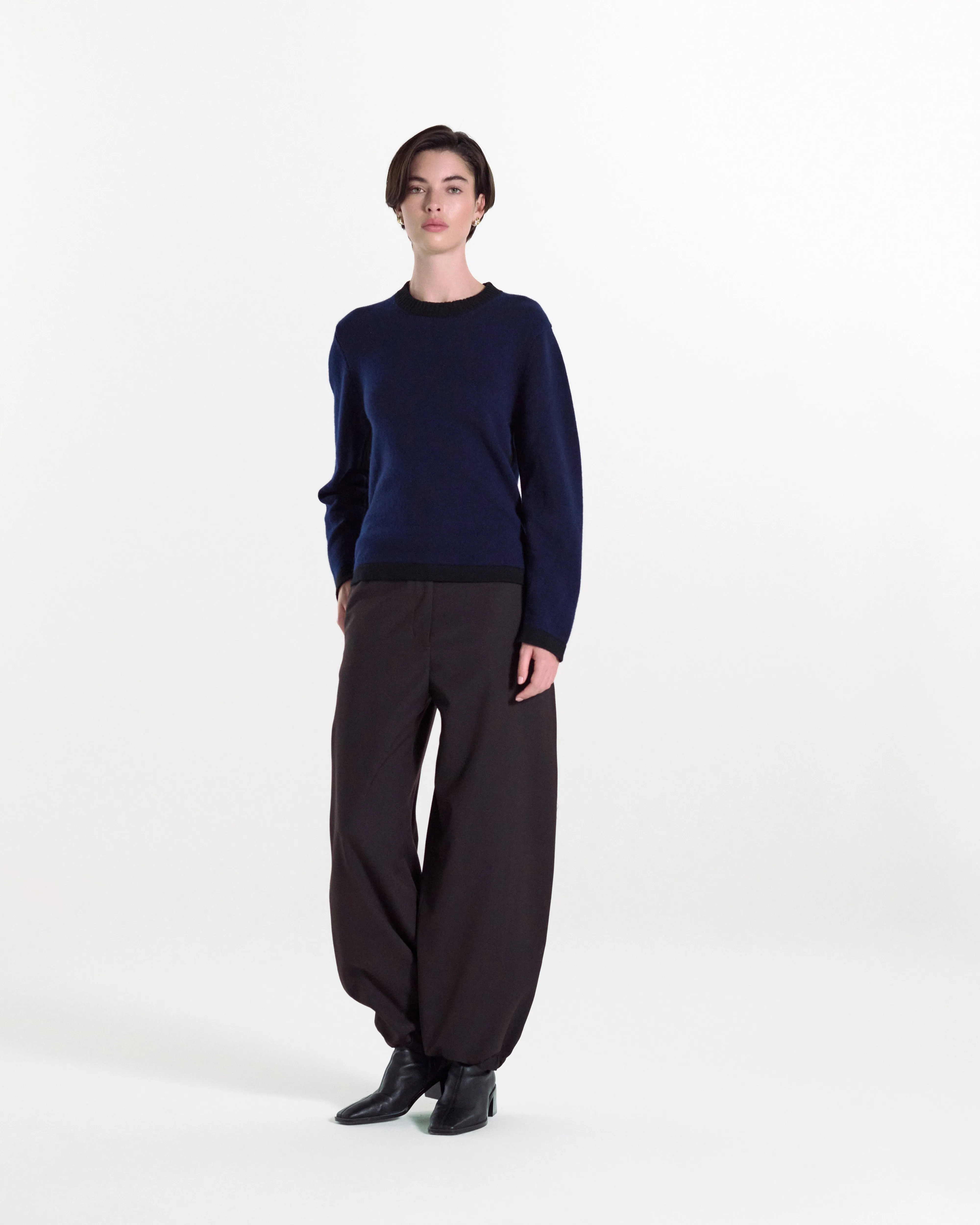 Cashmere Round-neck Jumper sold by Mackintosh product image thumbnail 2