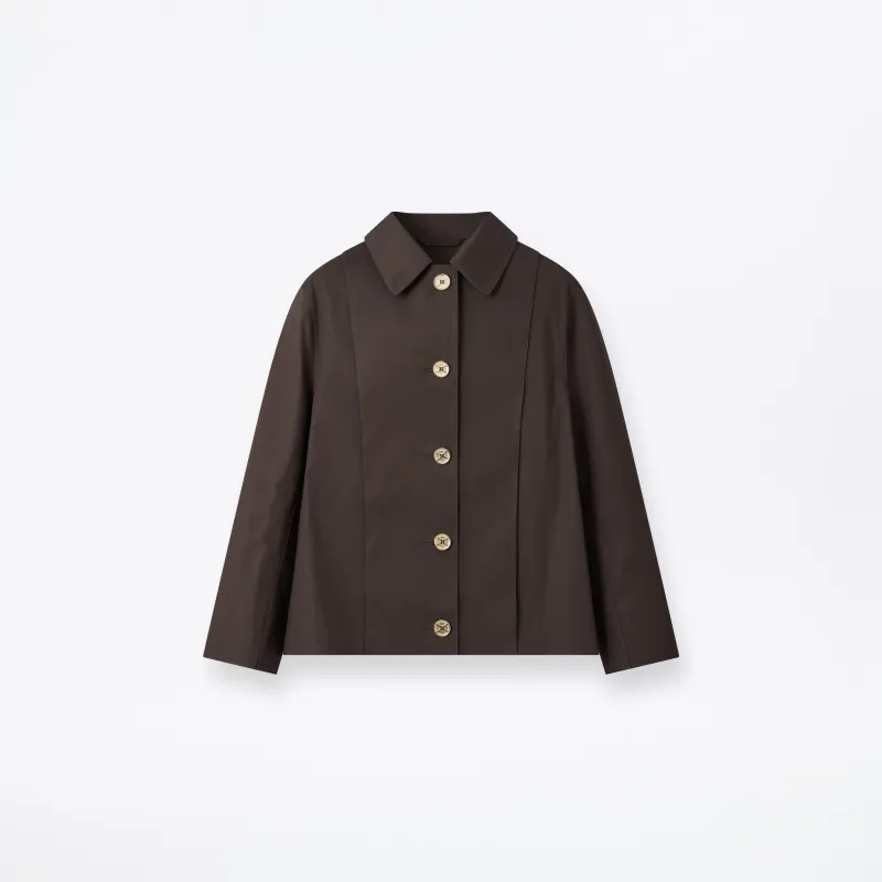 Caban Rubberised Coat with Cashmere Waistcoat made by Mackintosh