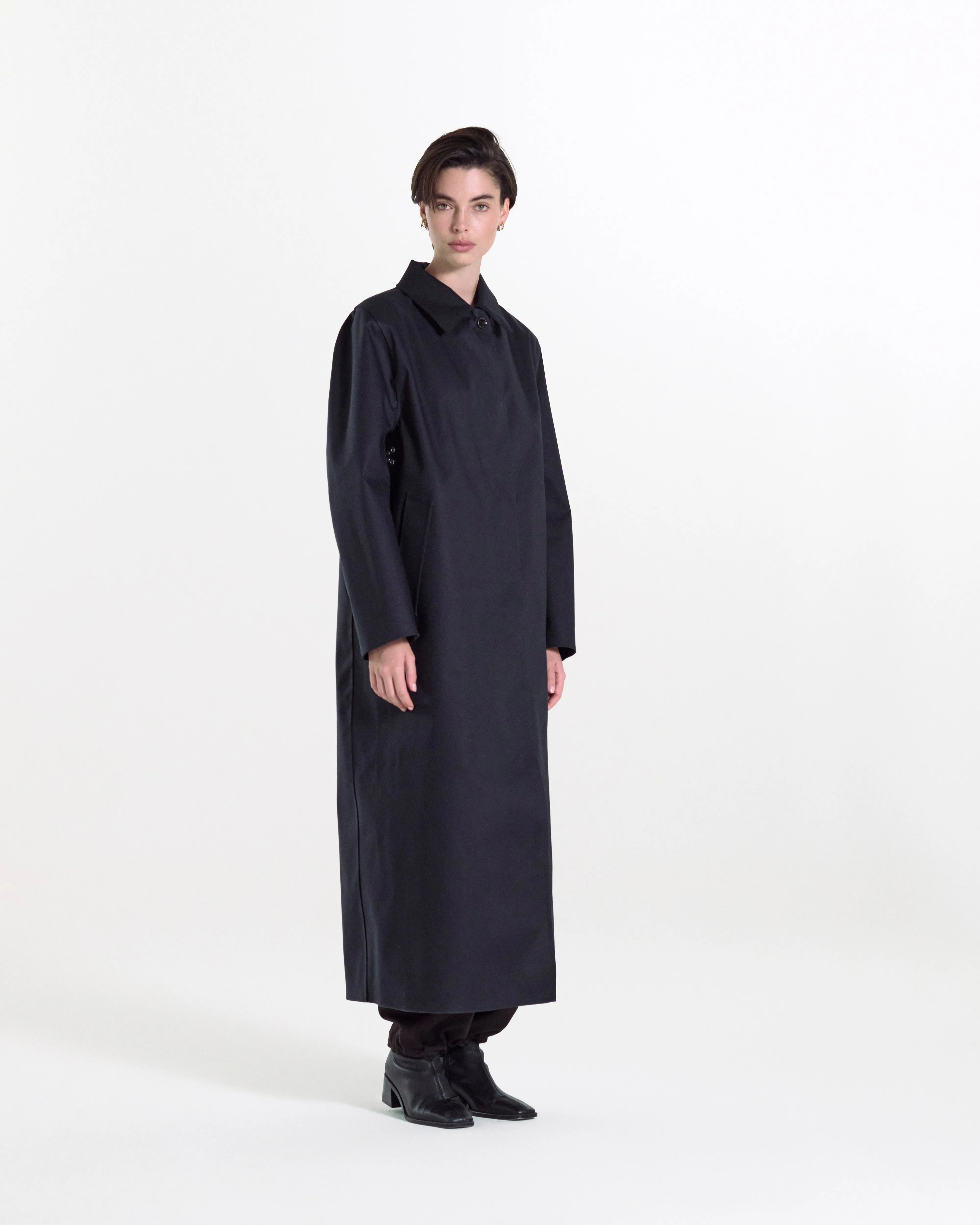 Long Rubberised Raincoat sold by Mackintosh product image thumbnail 3