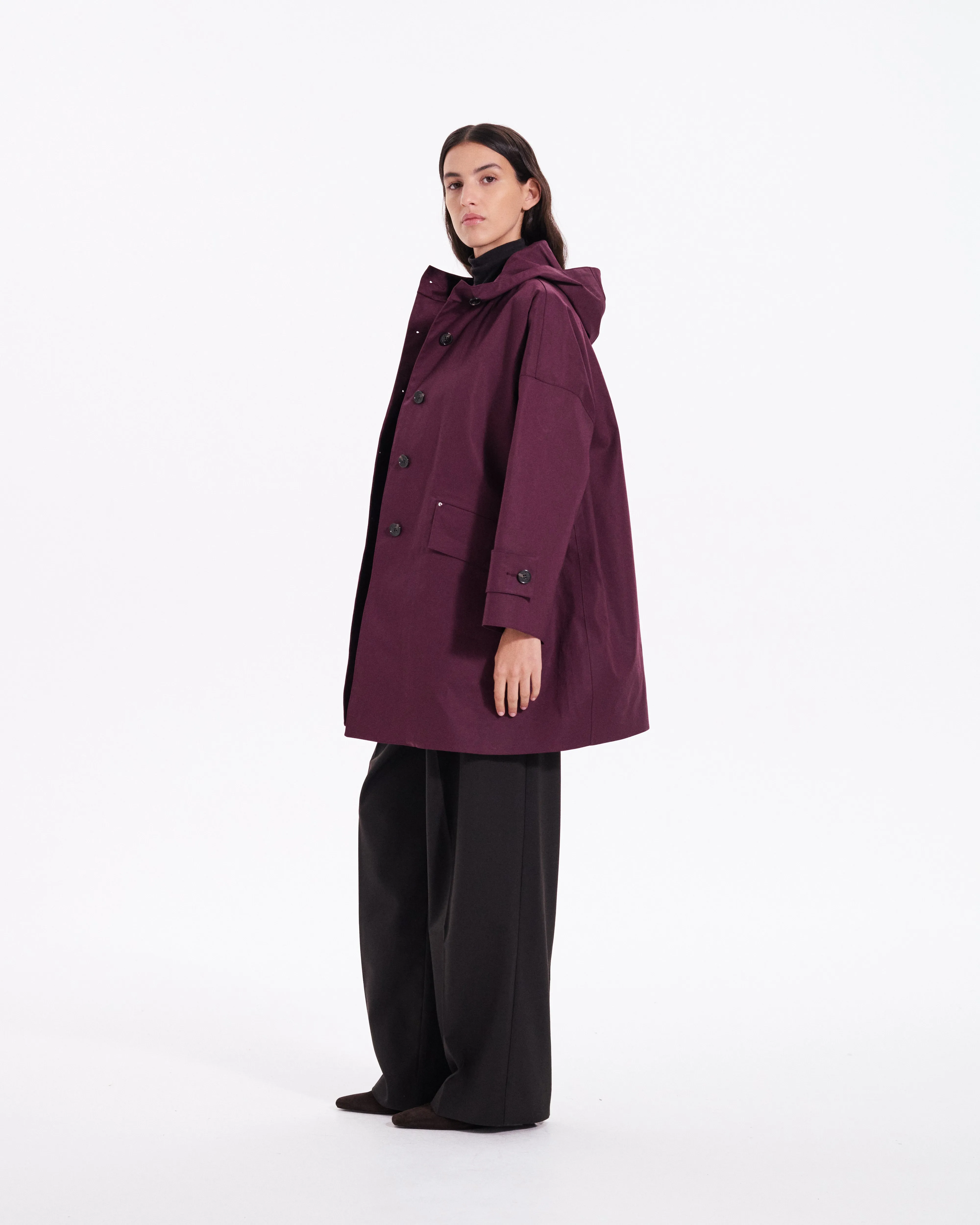 Humbie Raintec Hooded Coat sold by Mackintosh product image thumbnail 5