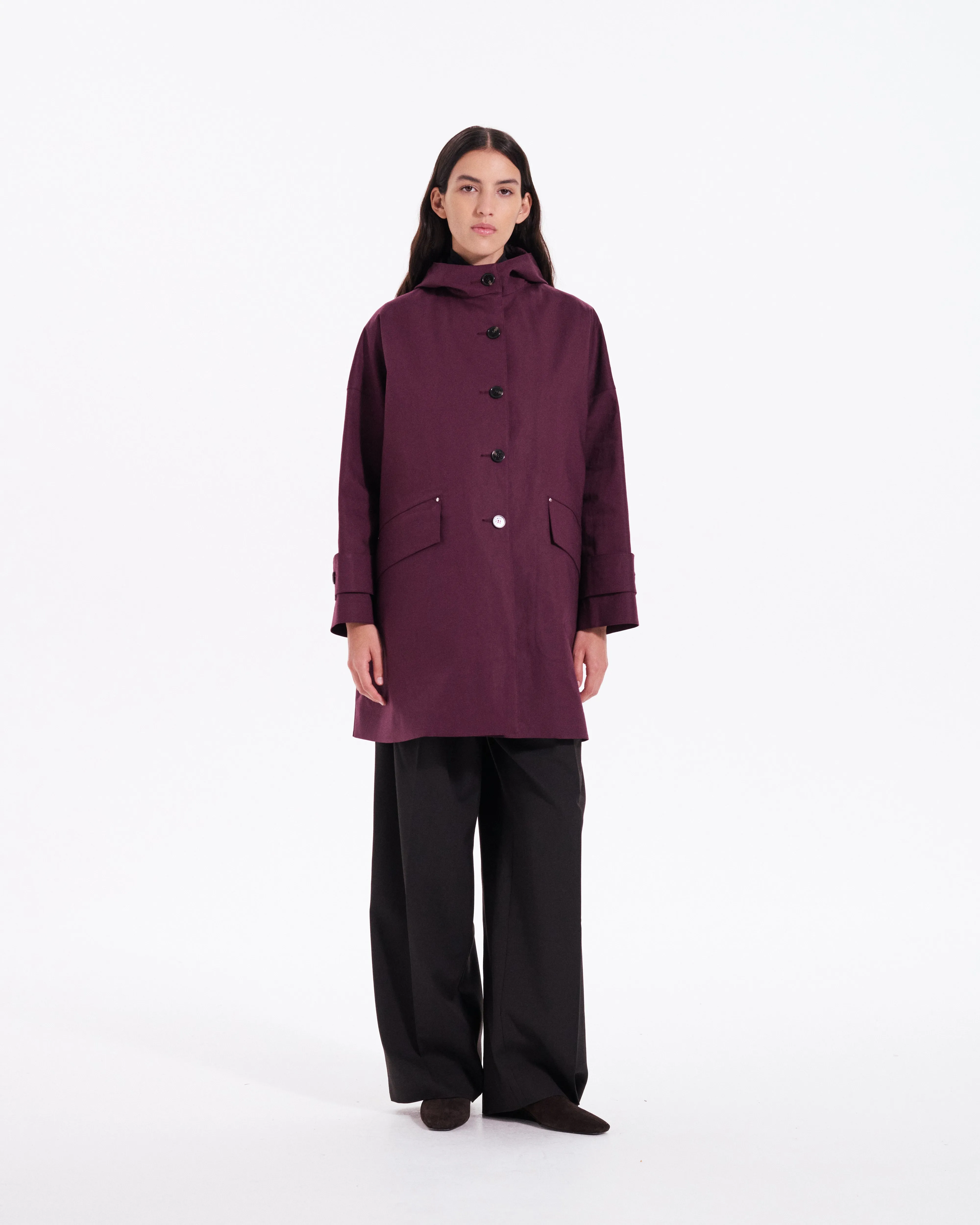 Humbie Raintec Hooded Coat sold by Mackintosh product image thumbnail 2