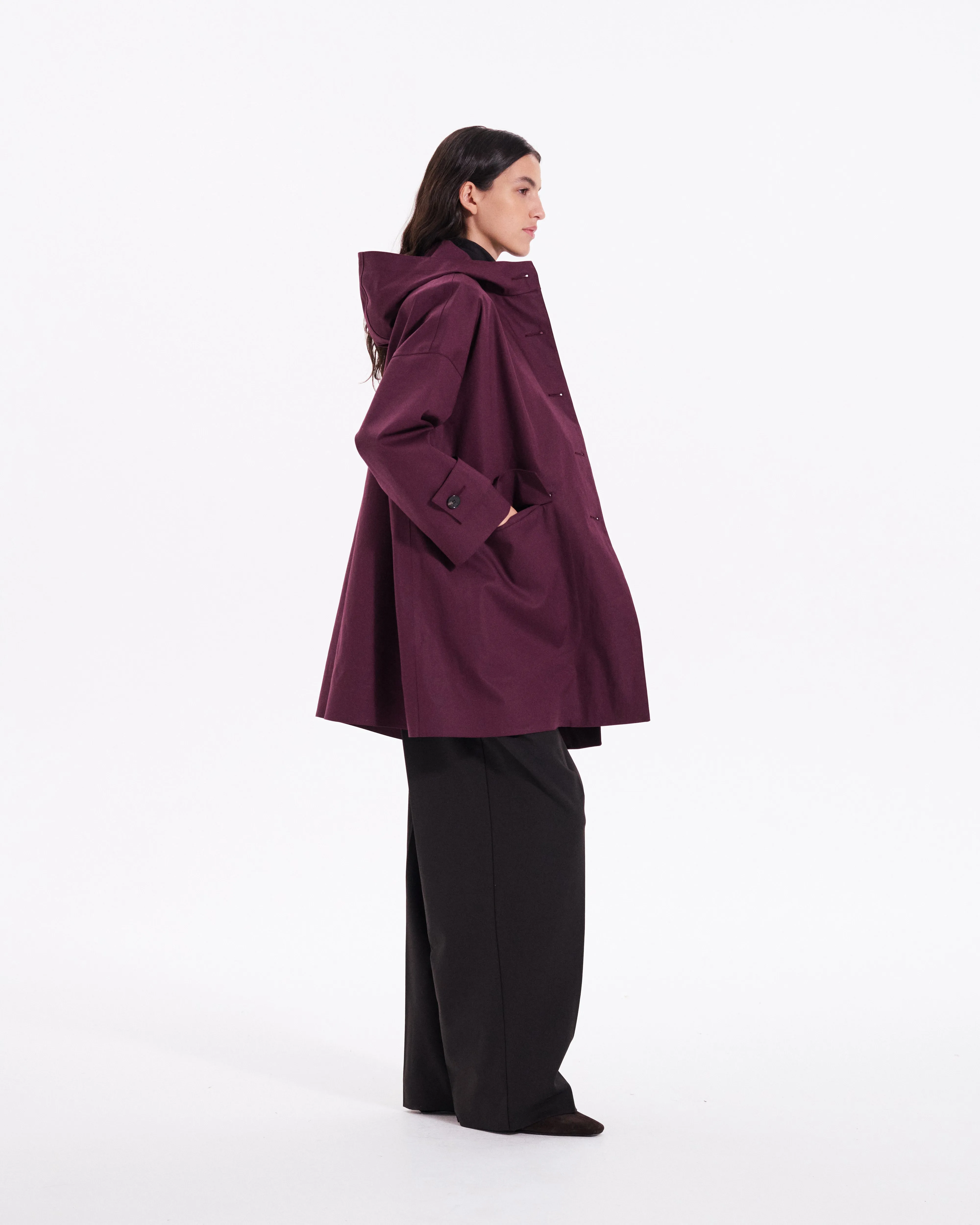 Humbie Raintec Hooded Coat sold by Mackintosh product image thumbnail 3