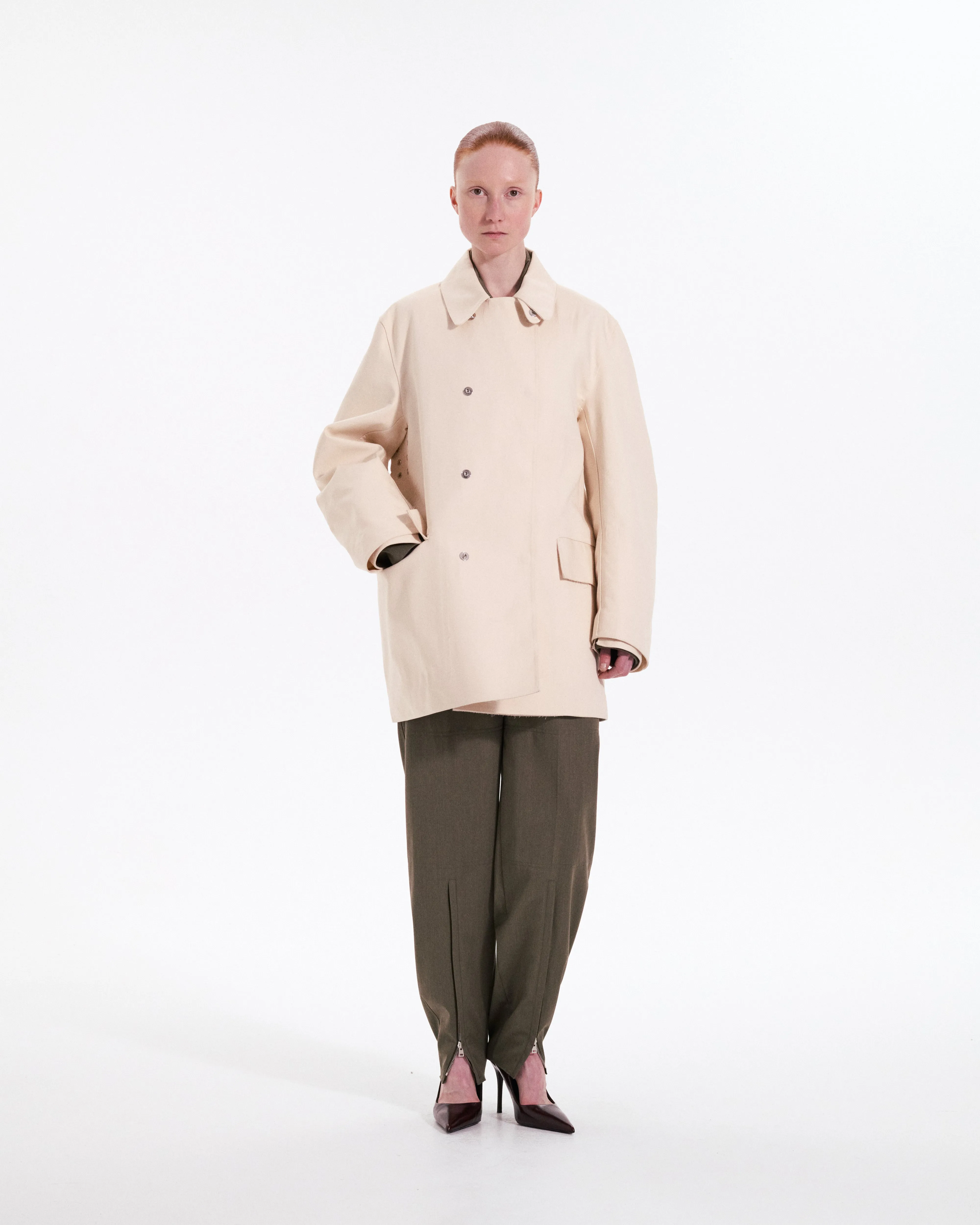 Double Faced Caban Coat sold by Mackintosh product image thumbnail 2