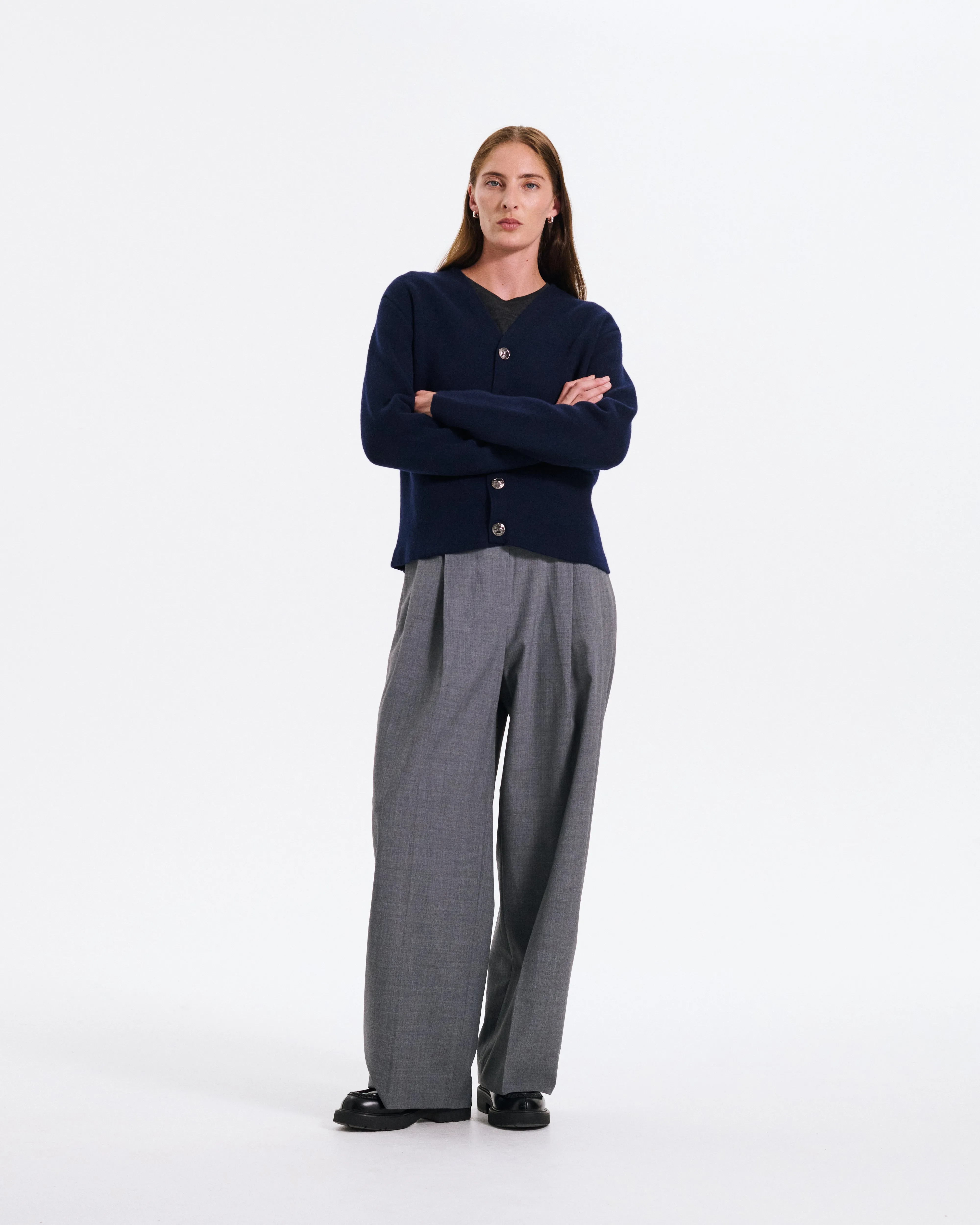 Cashmere & Wool Cardigan sold by Mackintosh product image thumbnail 2