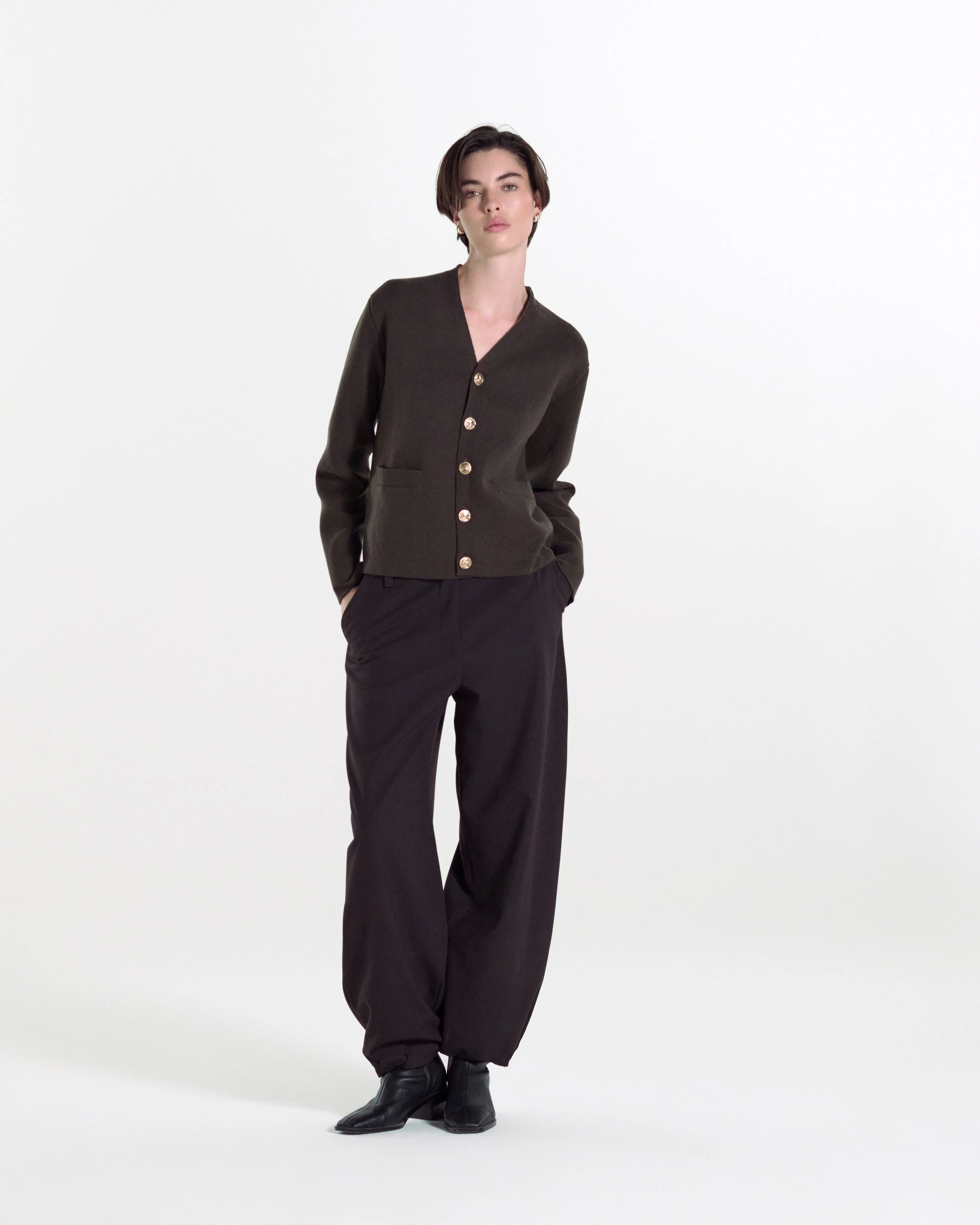Cashmere & Wool Cardigan sold by Mackintosh product image thumbnail 2