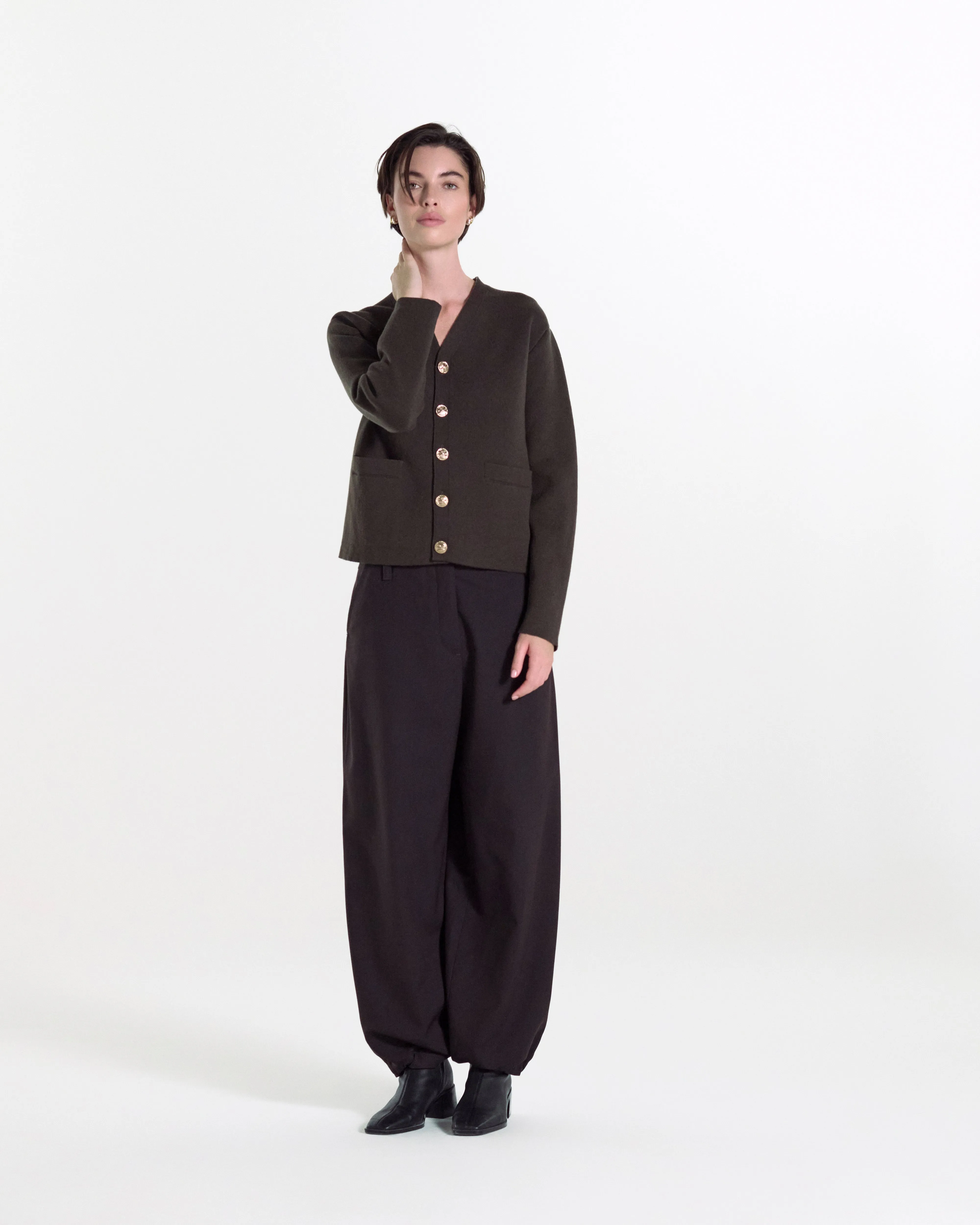 Cashmere & Wool Cardigan sold by Mackintosh product image thumbnail 5