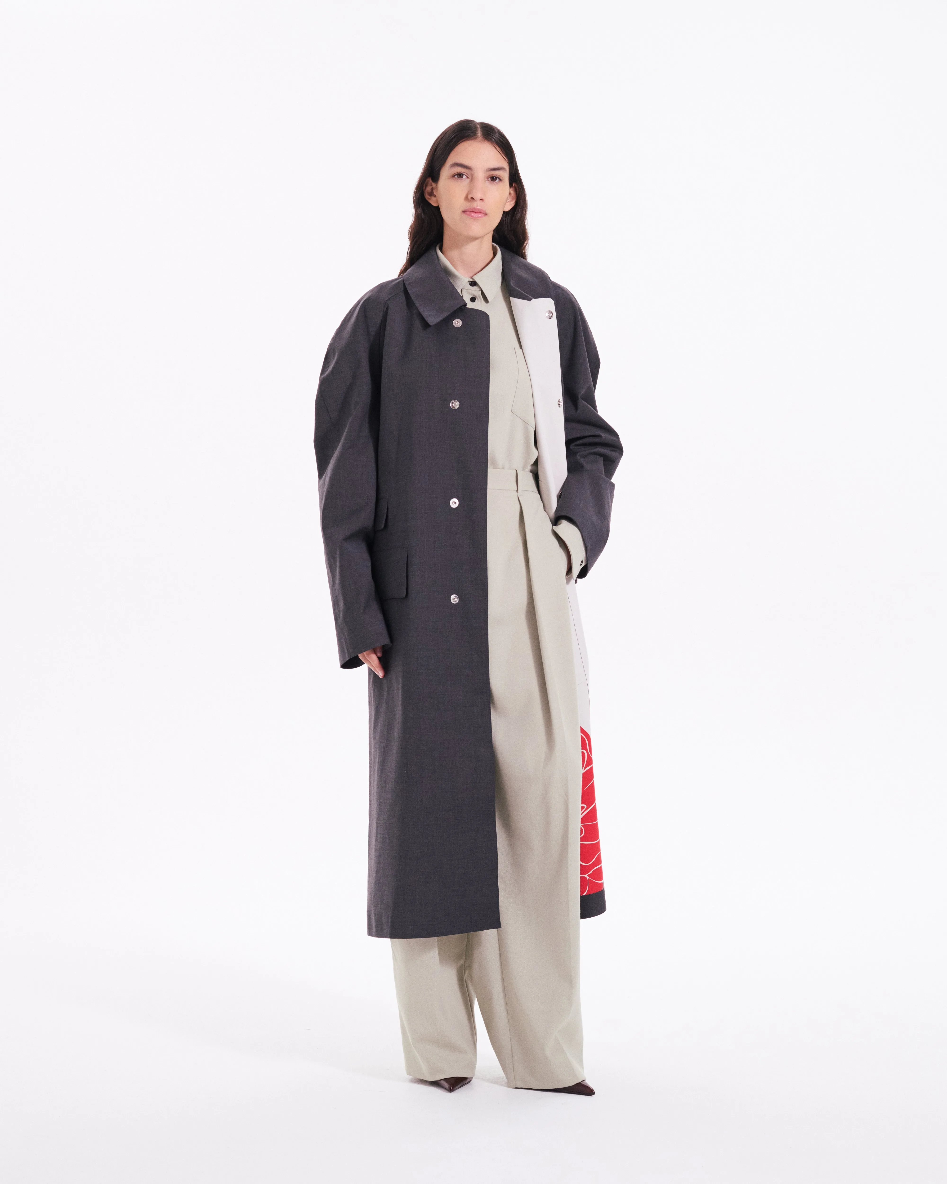 Double Faced Trench Coat sold by Mackintosh product image thumbnail 3