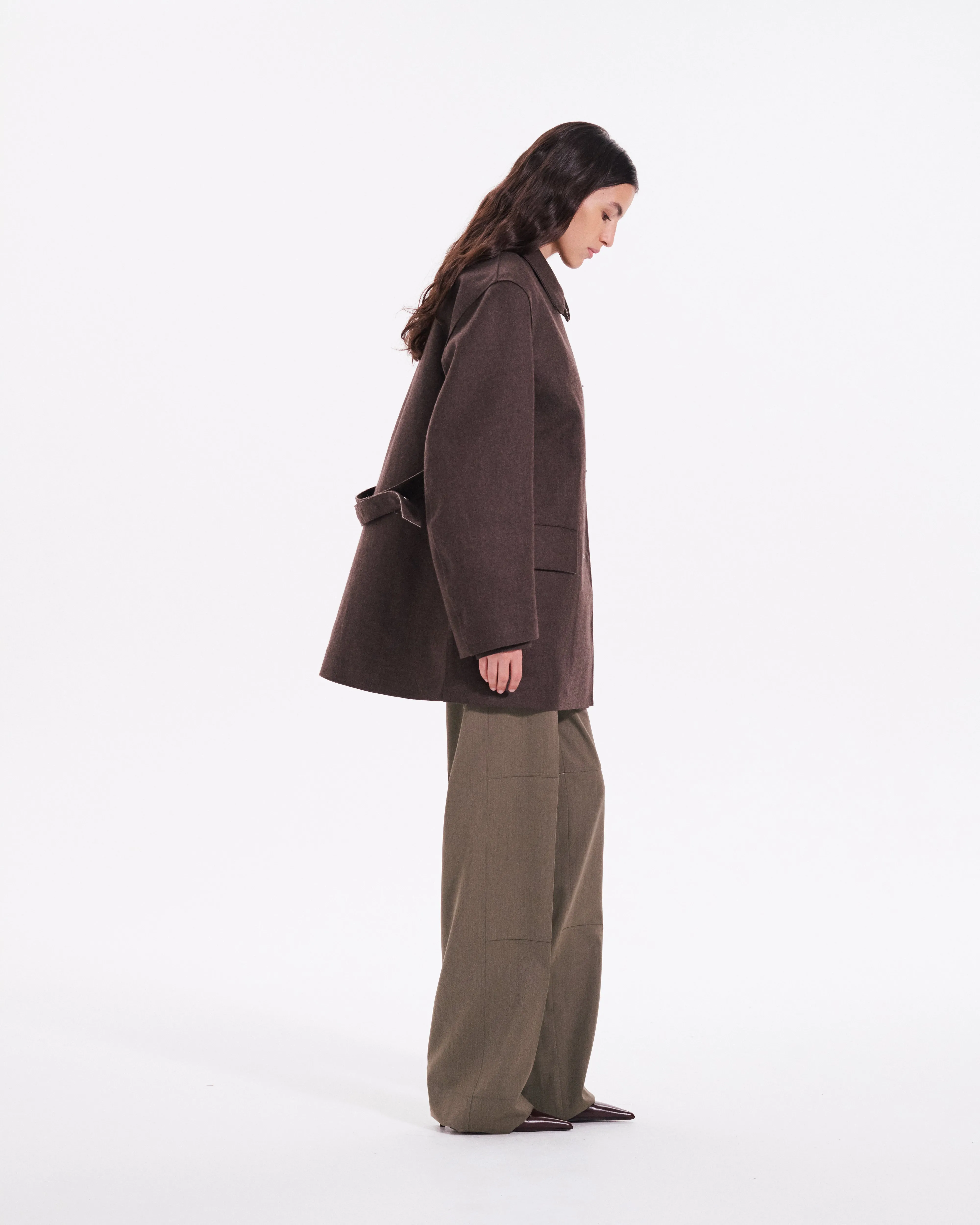 Double Faced Caban Coat sold by Mackintosh product image thumbnail 4