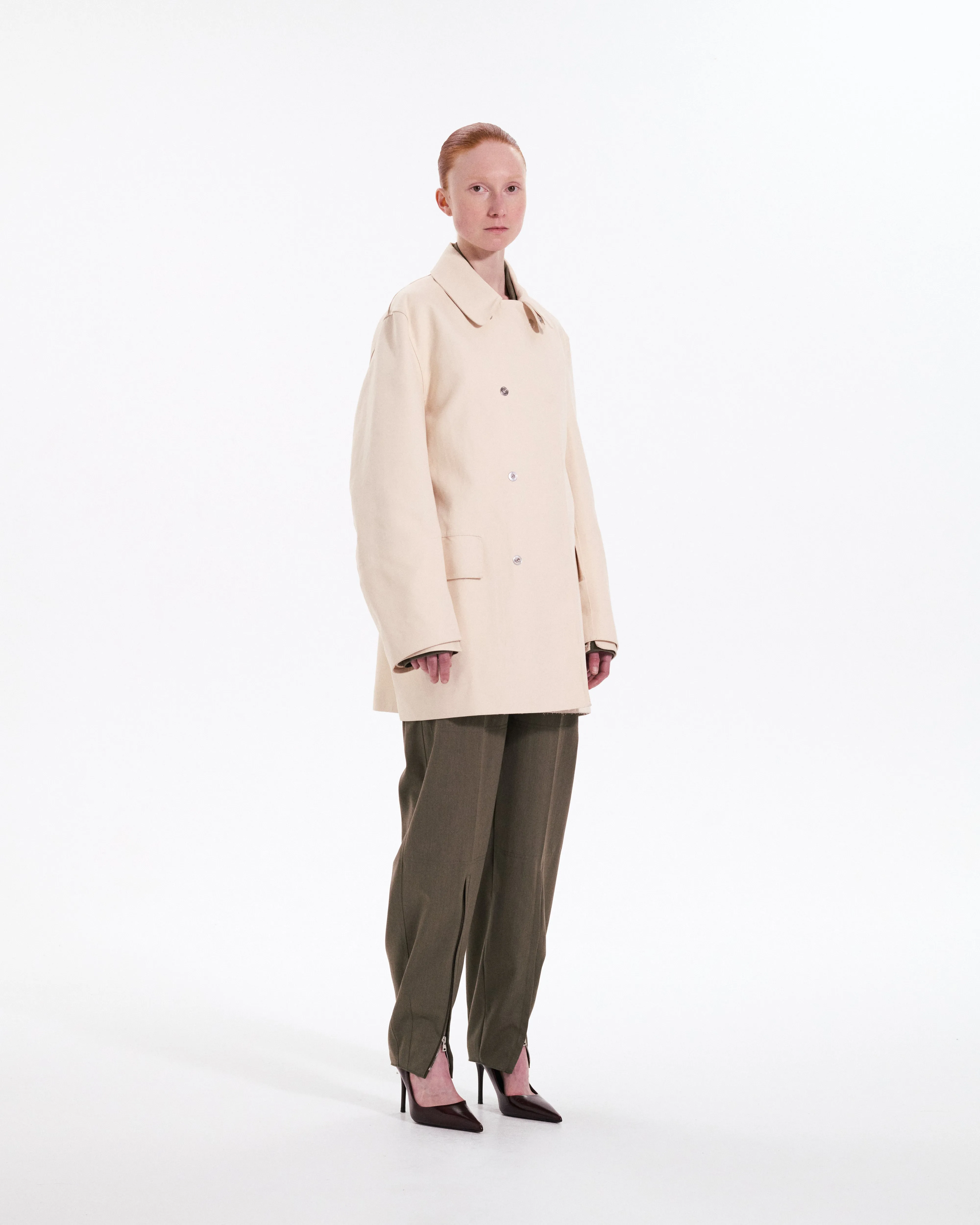Double Faced Caban Coat sold by Mackintosh product image thumbnail 5