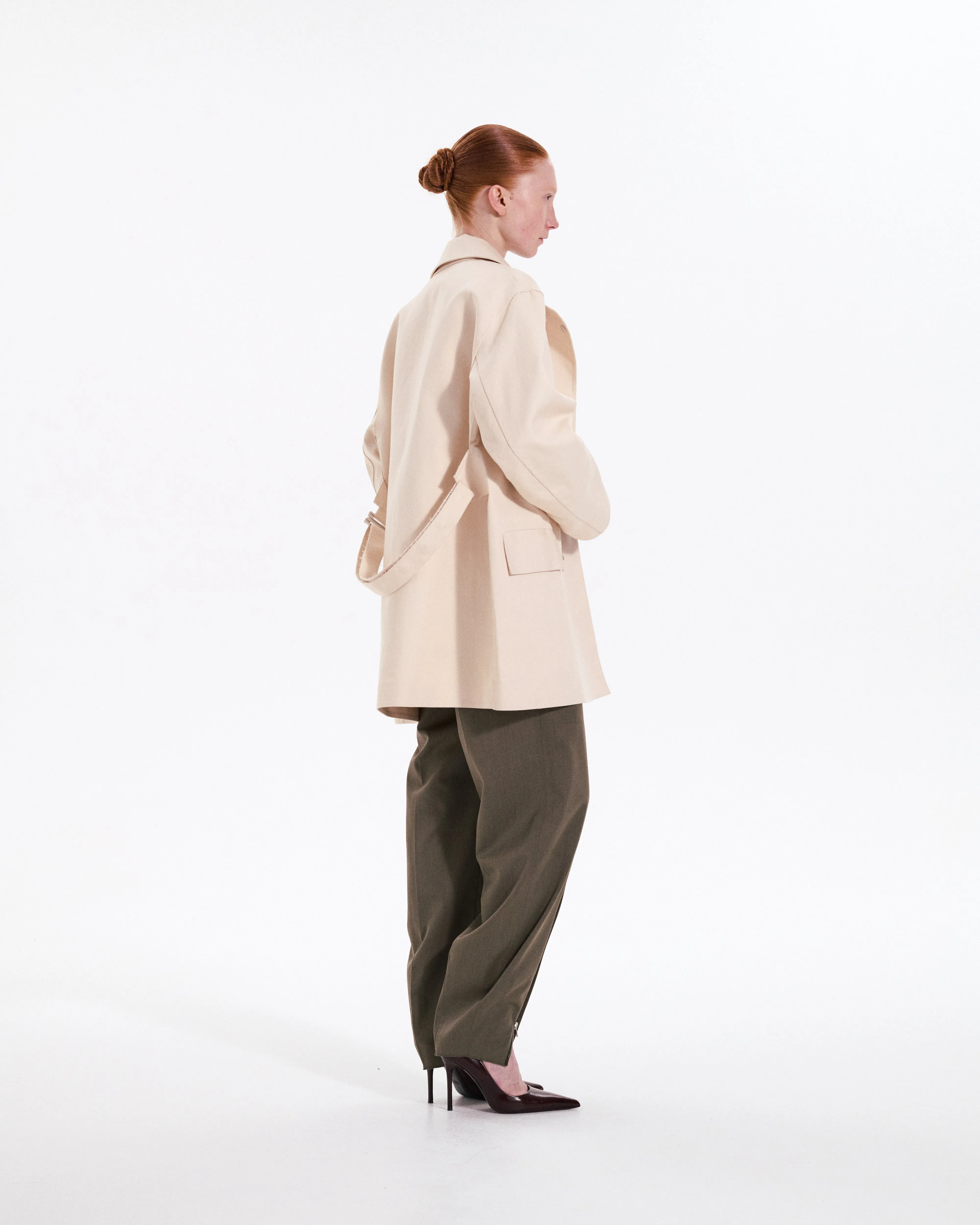 Double Faced Caban Coat sold by Mackintosh product image thumbnail 4