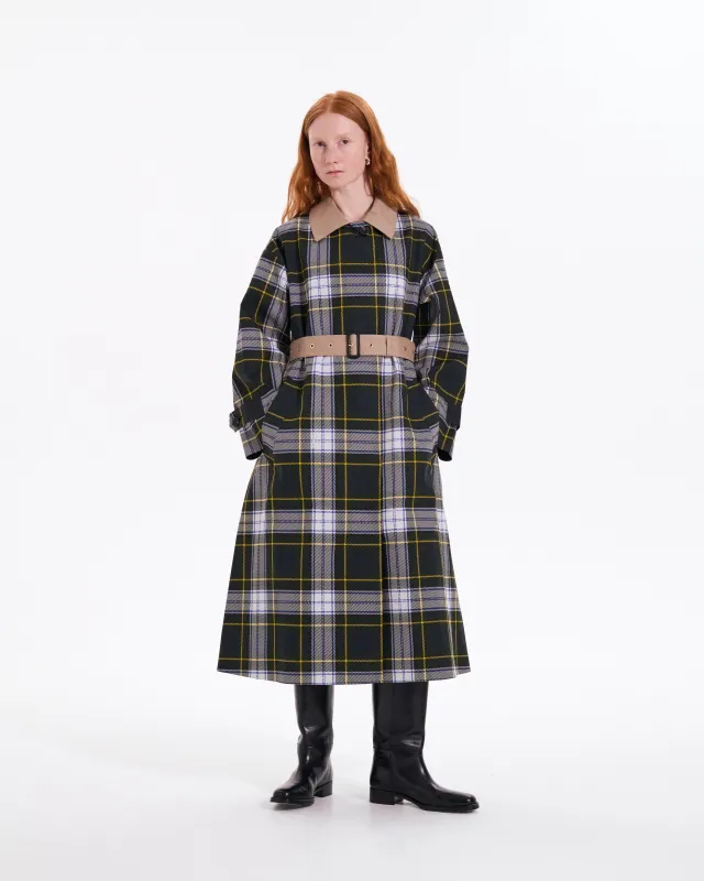 Belted Bowland Raintec® Trench Coat made by Mackintosh