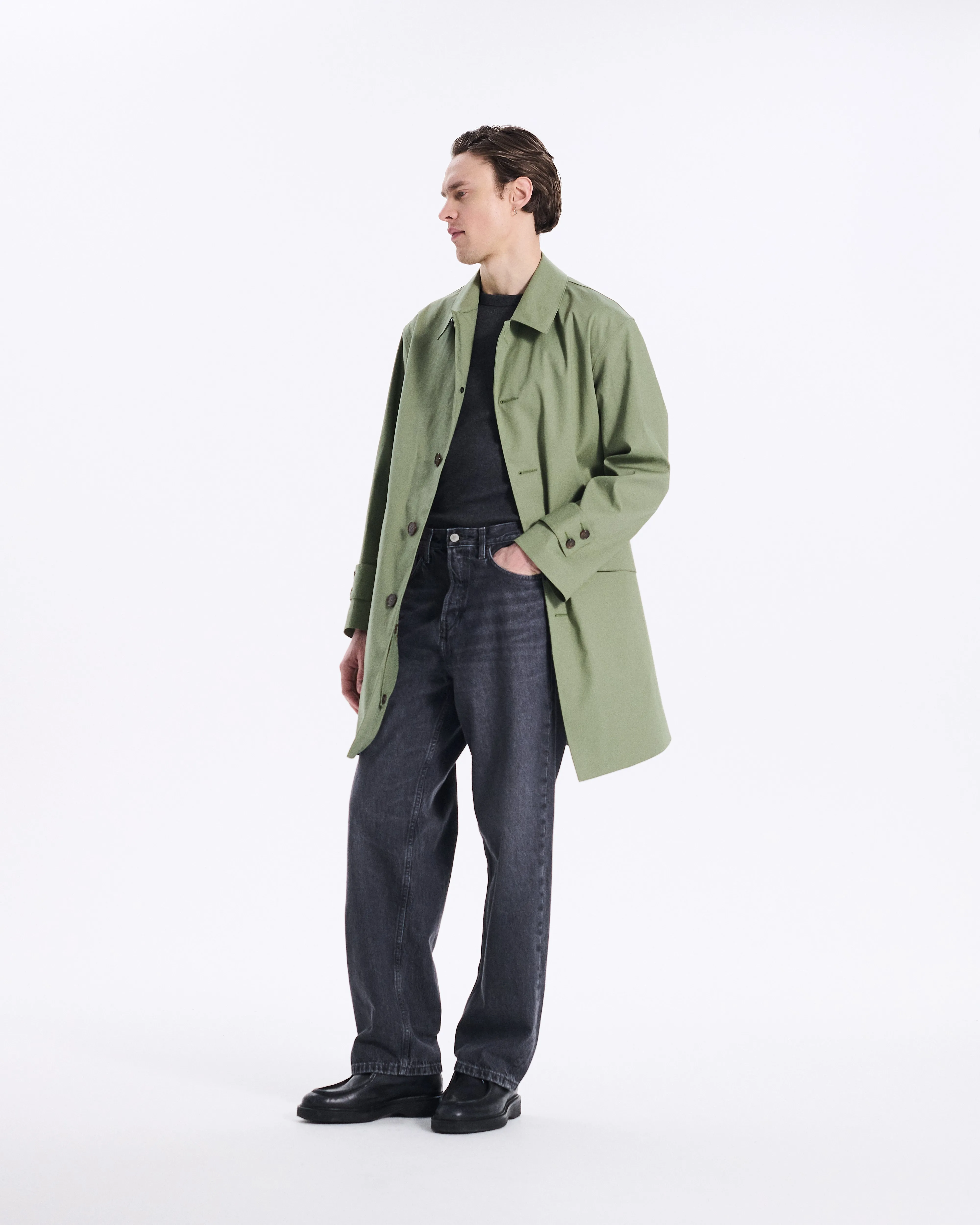 Humbie Slim Raintec® Mid Length Coat sold by Mackintosh product image thumbnail 4