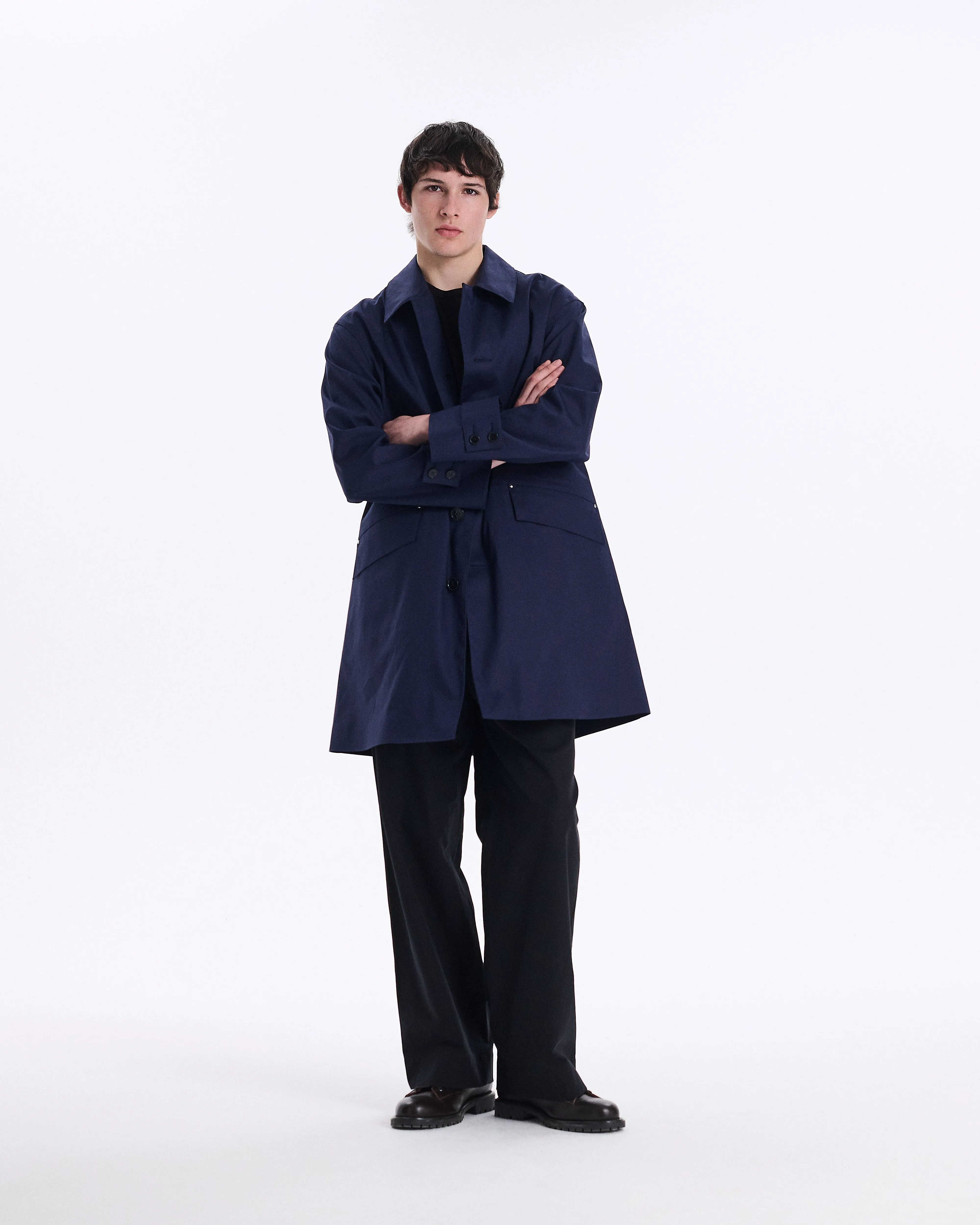 Humbie Slim Raintec® Mid Length Coat sold by Mackintosh product image thumbnail 2
