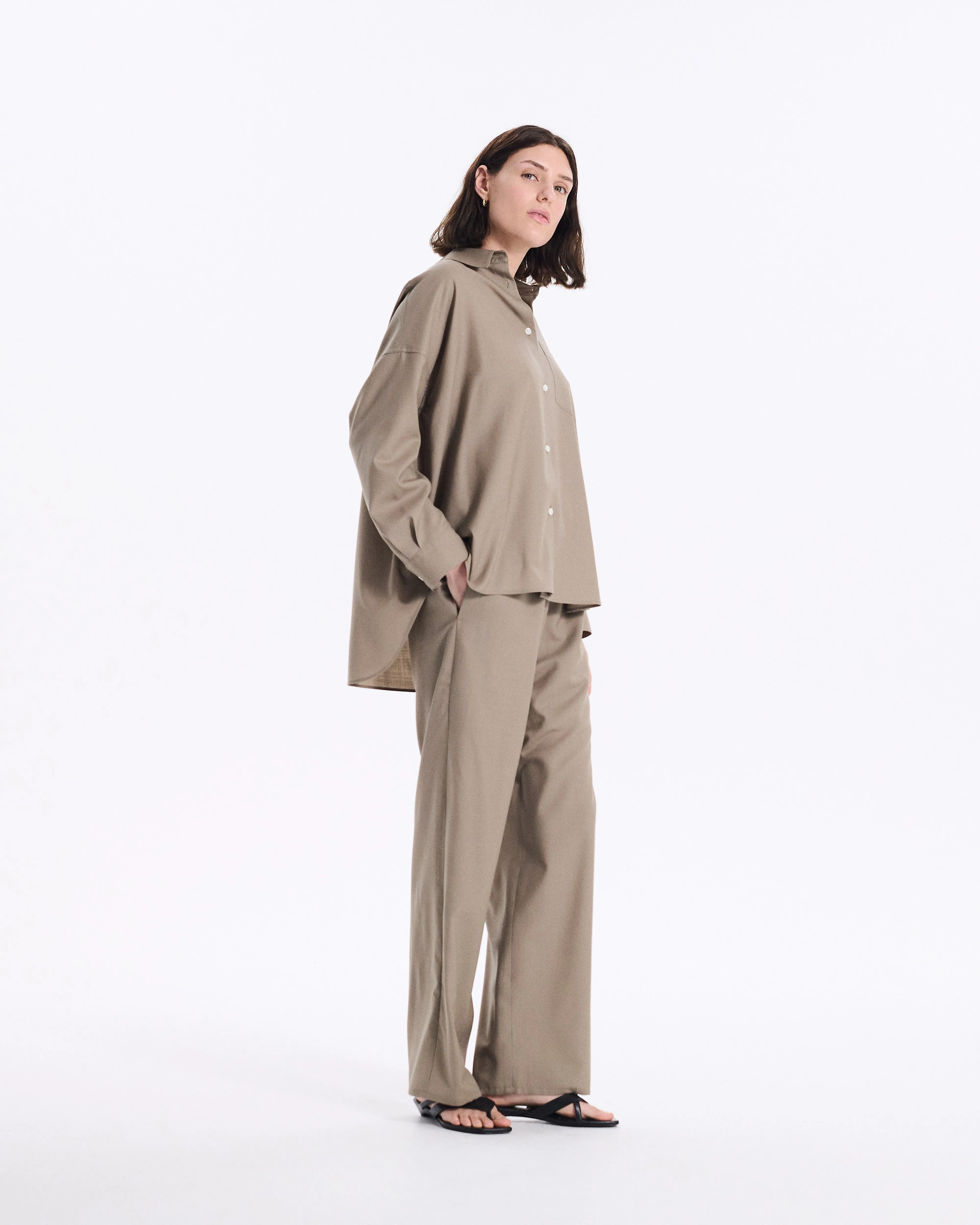 Whitehills Superfine 140 Wool Shirt sold by Mackintosh product image thumbnail 3