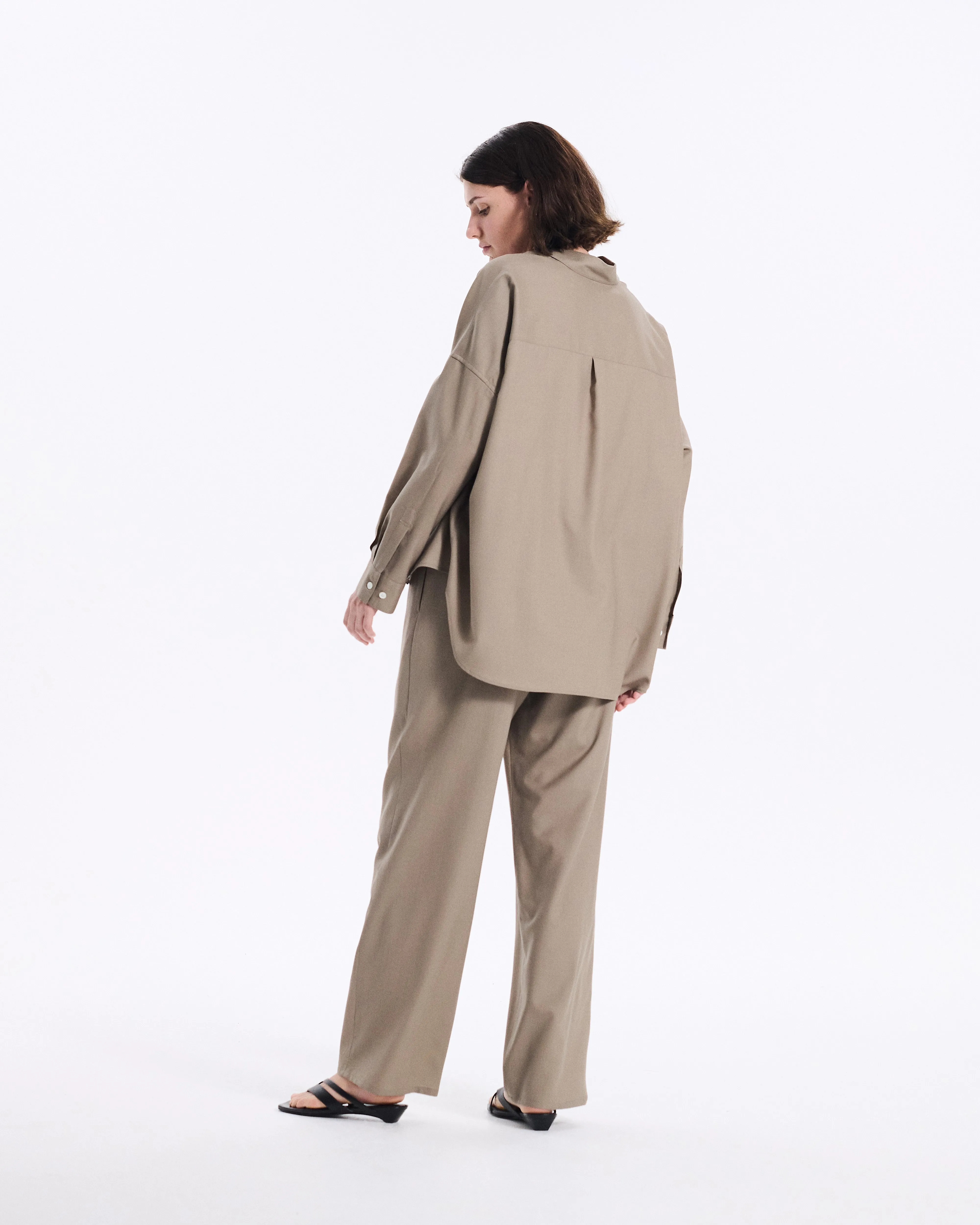 Whitehills Superfine 140 Wool Shirt sold by Mackintosh product image thumbnail 4