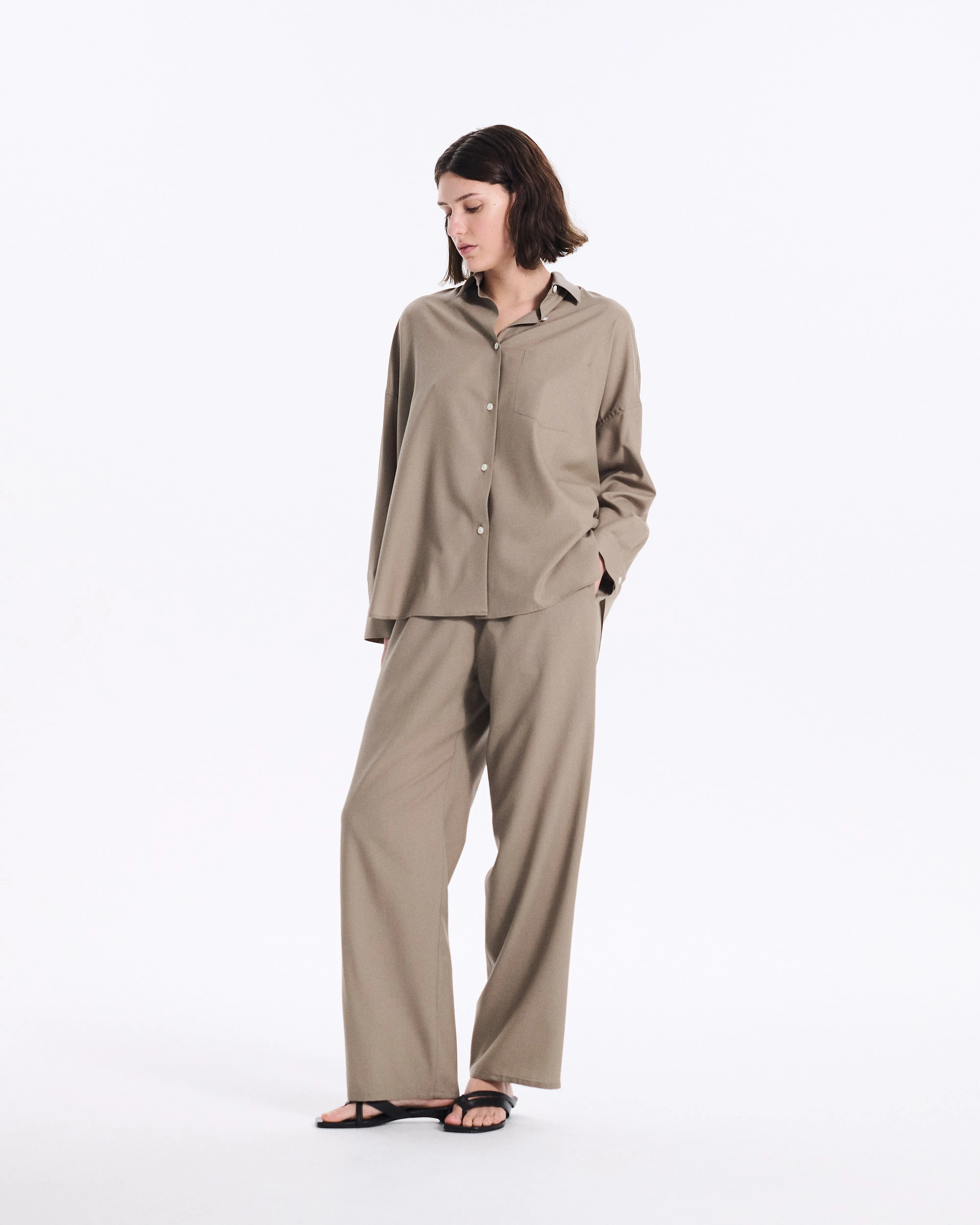Whitehills Superfine 140 Wool Shirt sold by Mackintosh product image thumbnail 2