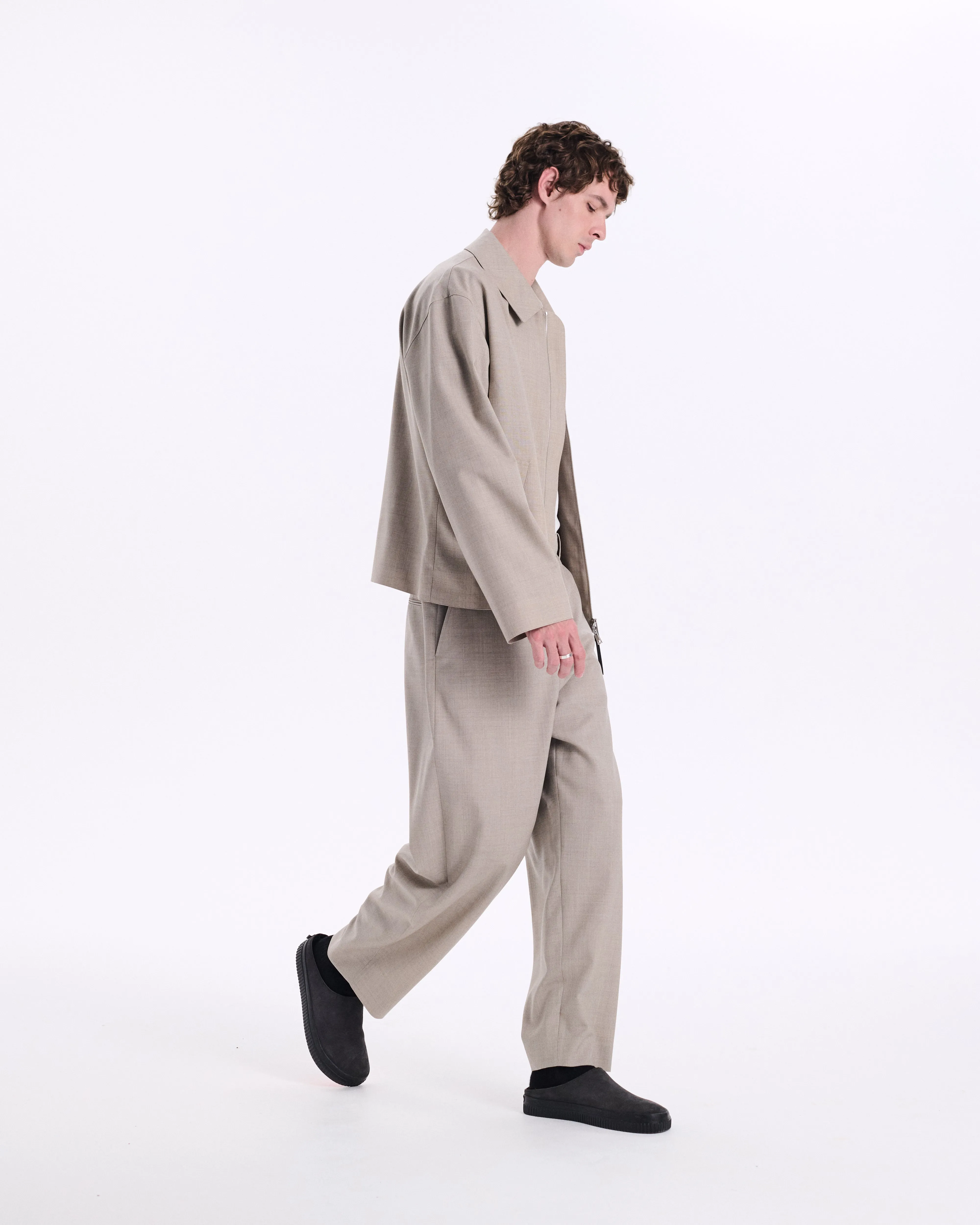 Birgham Wool Zip-up Jacket sold by Mackintosh product image thumbnail 3