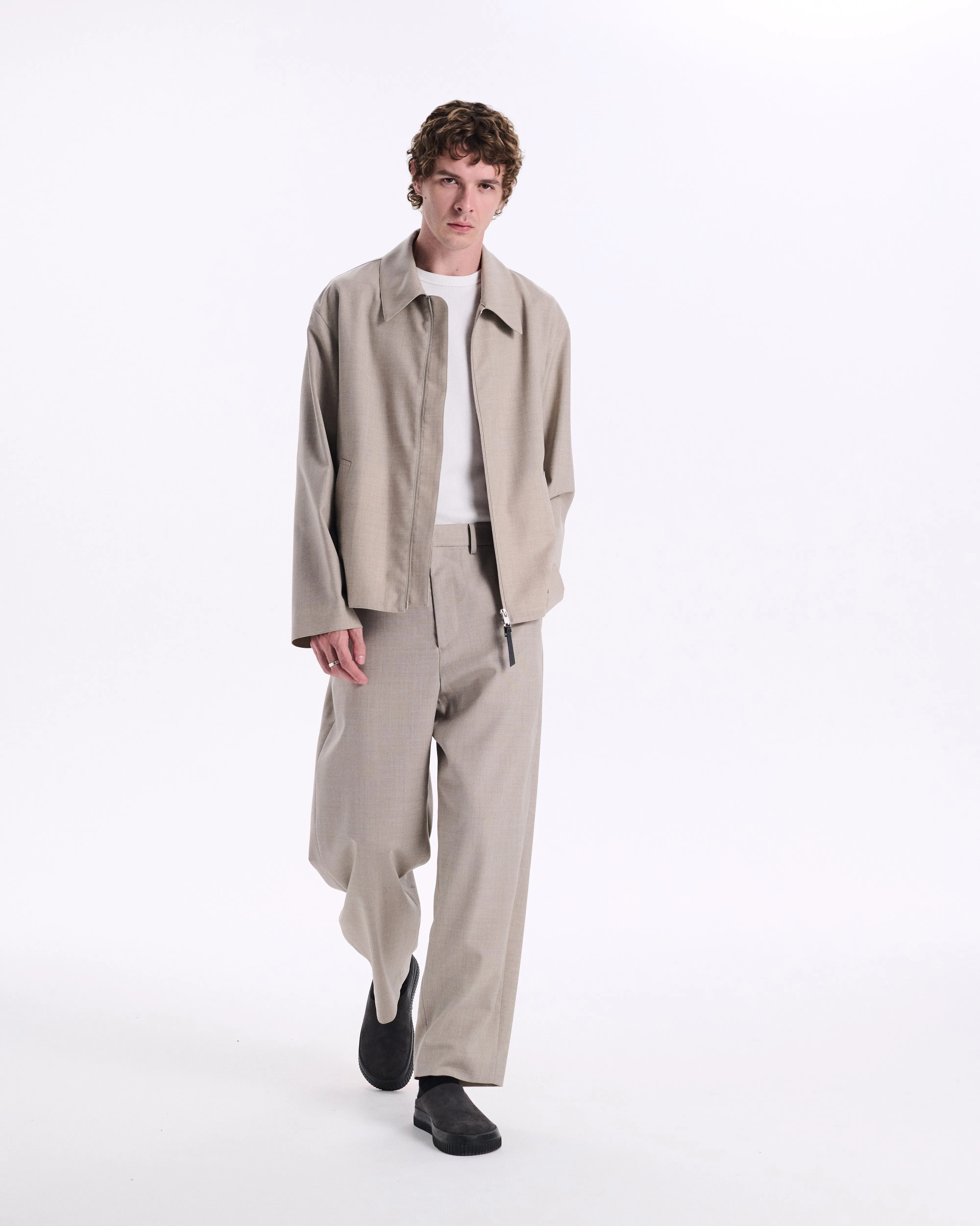 Birgham Wool Zip-up Jacket sold by Mackintosh product image thumbnail 5
