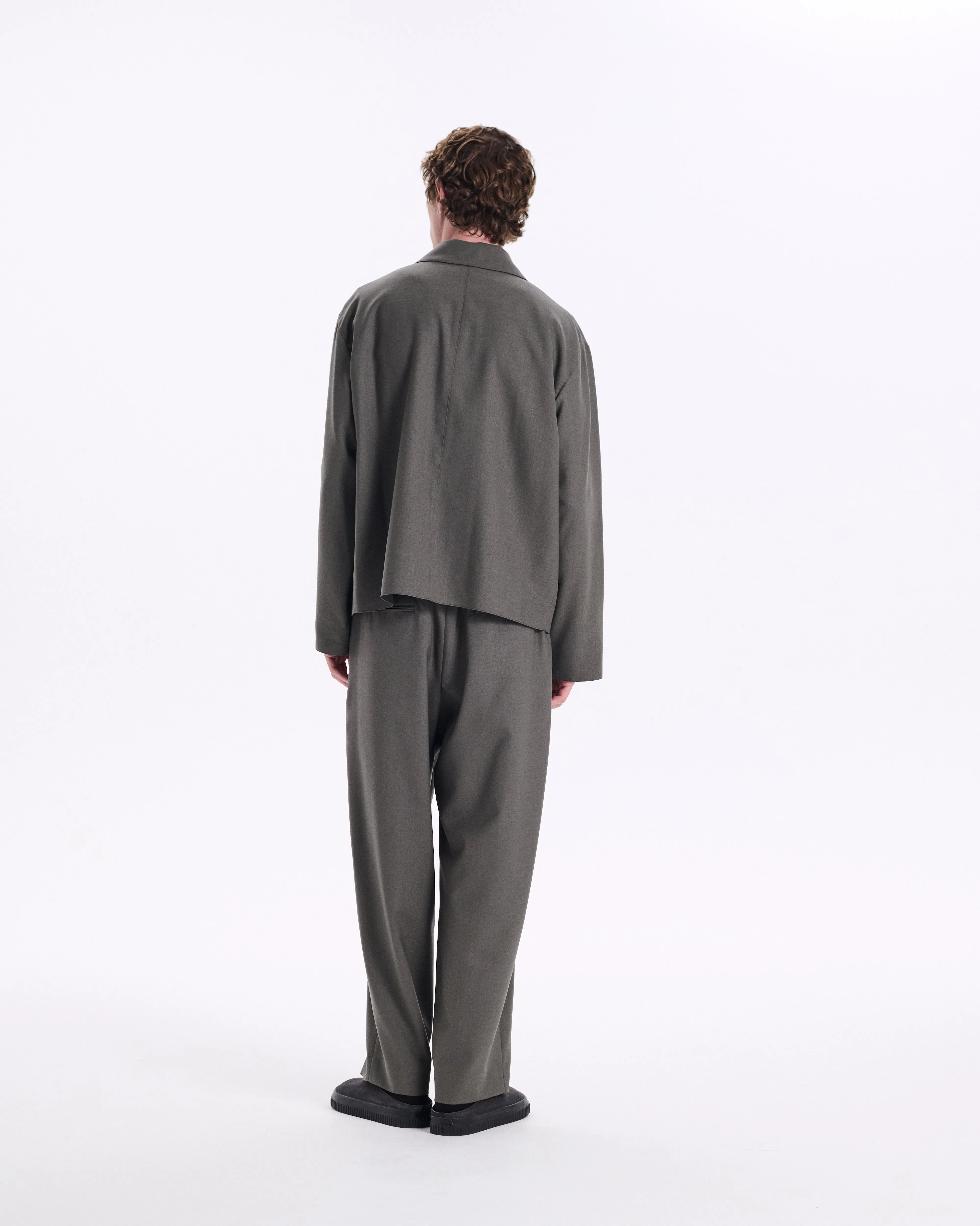 Birgham Wool Zip-up Jacket sold by Mackintosh product image thumbnail 5