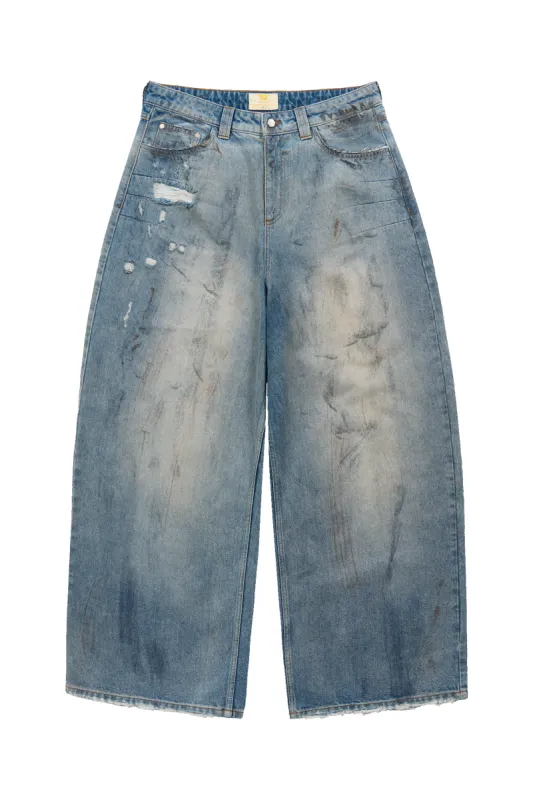 Light Blue Construction Denim sold by Trendt Vision