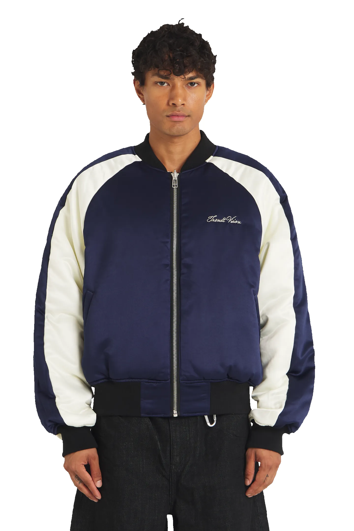 Reversible Souvenir Bomber Jacket sold by Trendt Vision