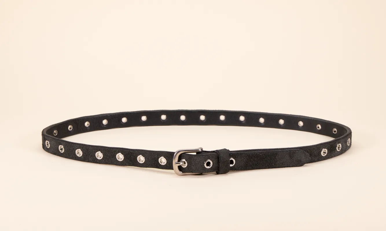 Suede Eyelet Very Slim Standard - .75" made by Maximum Henry