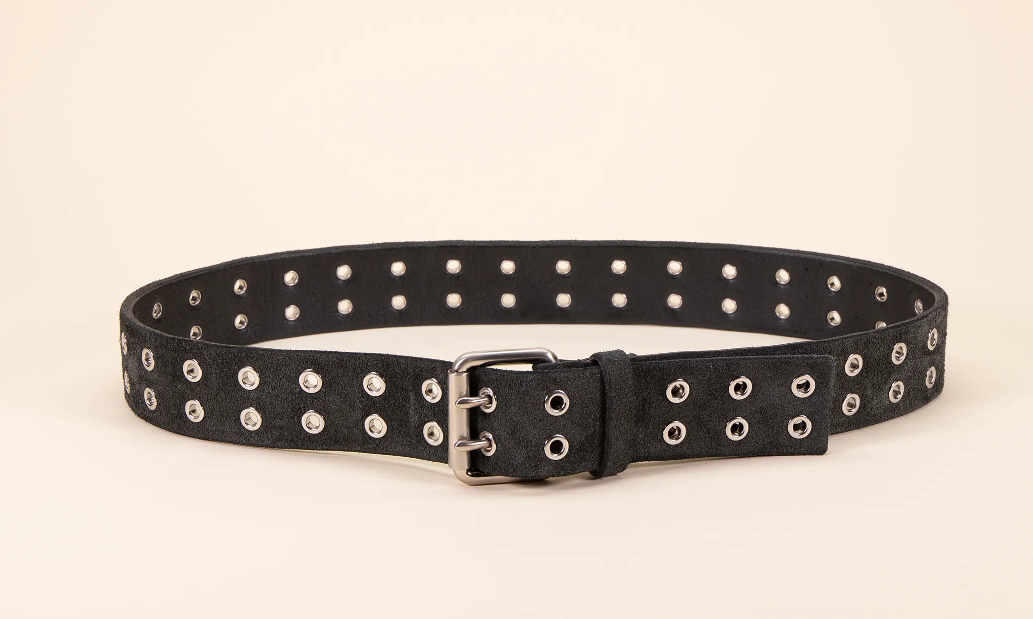 Suede Double Eyelet - 1.5" sold by Maximum Henry