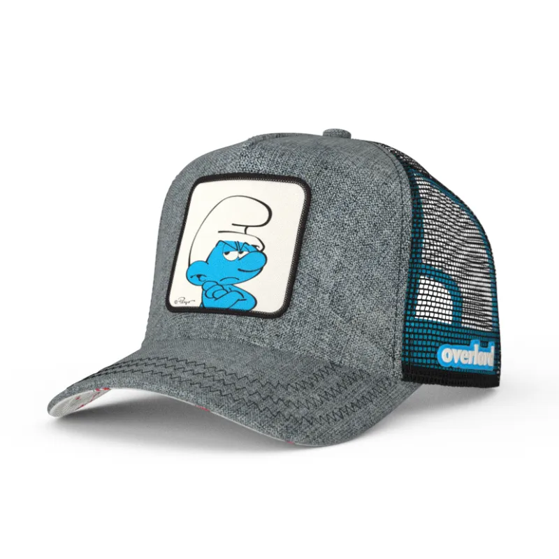 OVERLORD X Smurfs: Grouchy Smurf Trucker Cap sold by Overlord