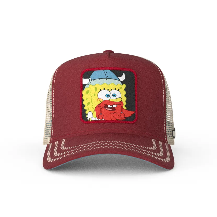 OVERLORD X SpongeBob: Leif Erikson SpongeBob Trucker Cap sold by Overlord product image thumbnail 4