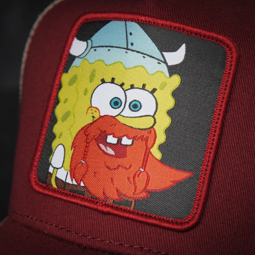 OVERLORD X SpongeBob: Leif Erikson SpongeBob Trucker Cap sold by Overlord product image thumbnail 2