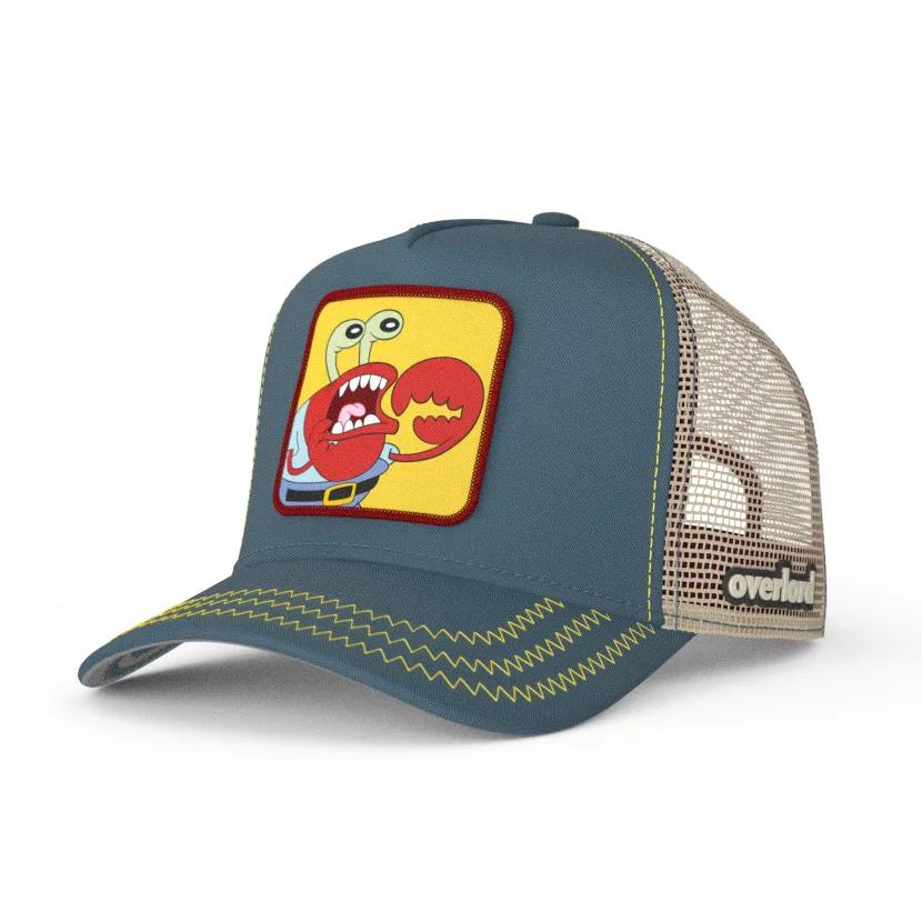 OVERLORD X SpongeBob: Choking Krabs Trucker Cap sold by Overlord