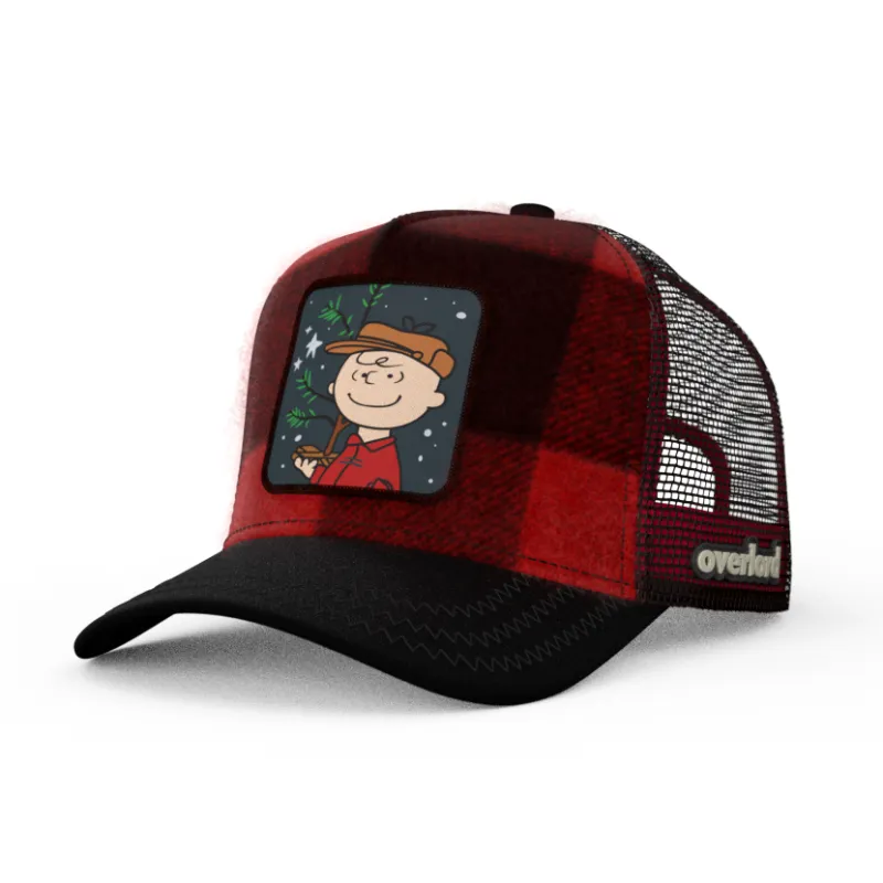 OVERLORD X Peanuts: Charlie Christmas Trucker Cap sold by Overlord